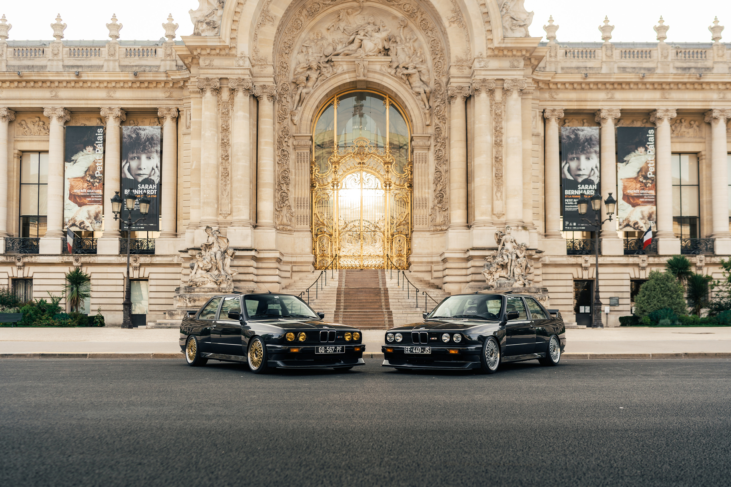 Two BMW M3 E30. Photographe de voitures à Paris — Vitalii Motruk
