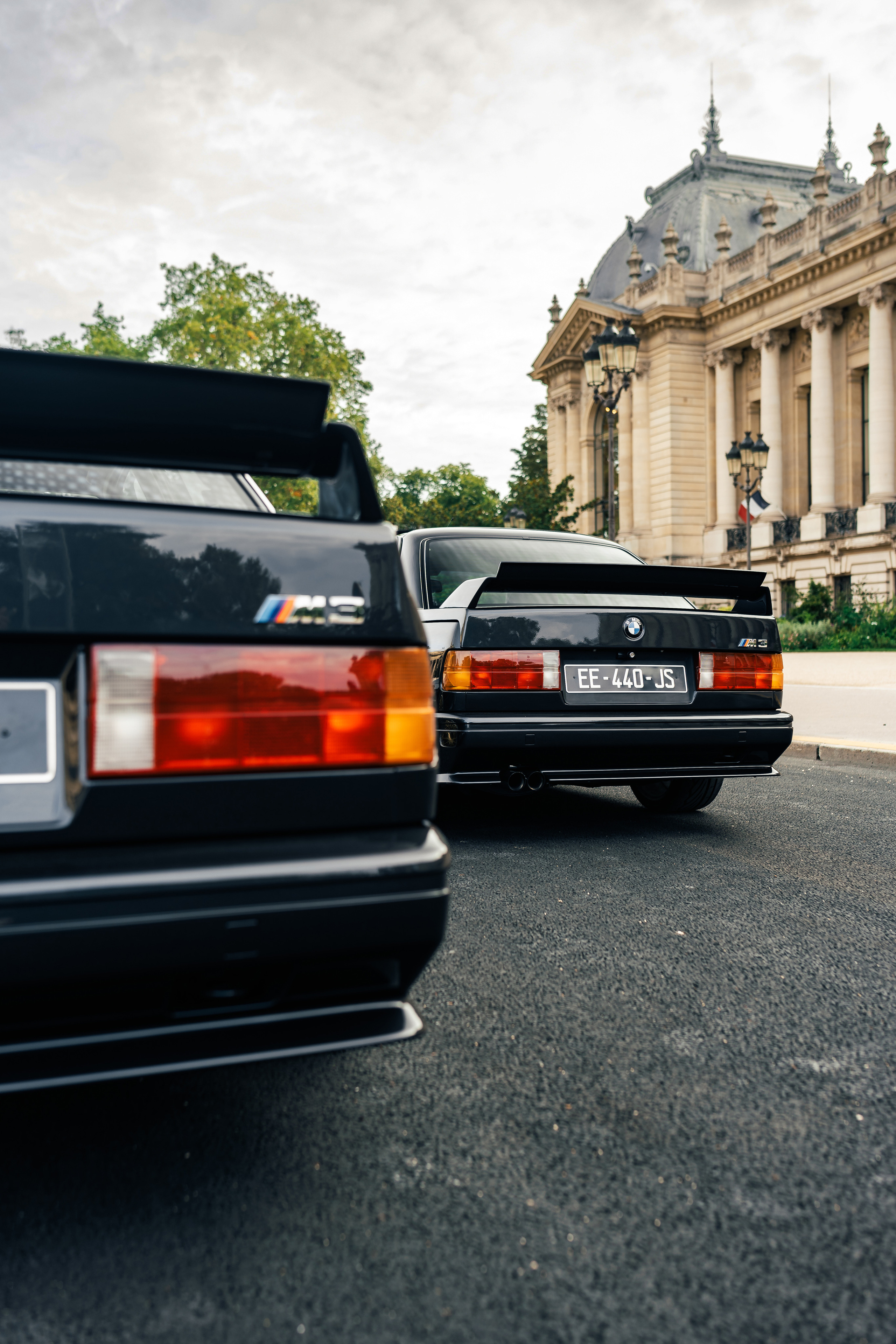 Two BMW M3 E30. Photographe de voitures à Paris — Vitalii Motruk
