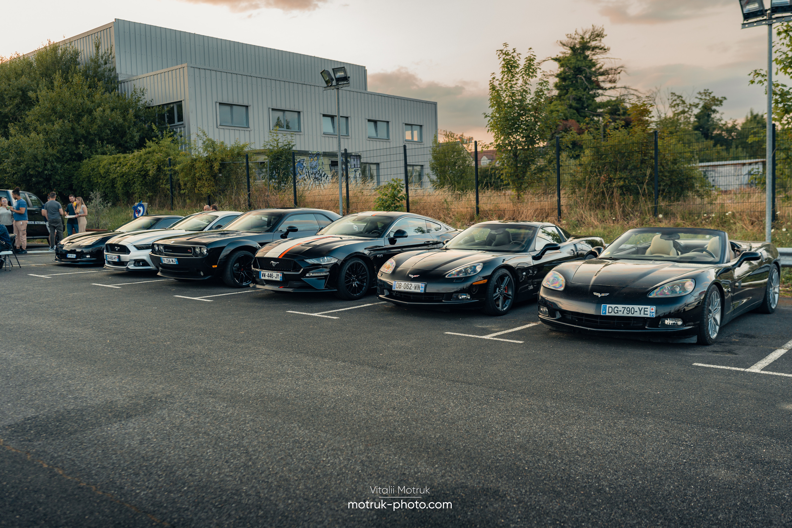 Rassemblement Passion Automobiles. Photographe de voitures à Paris — Vitalii Motruk