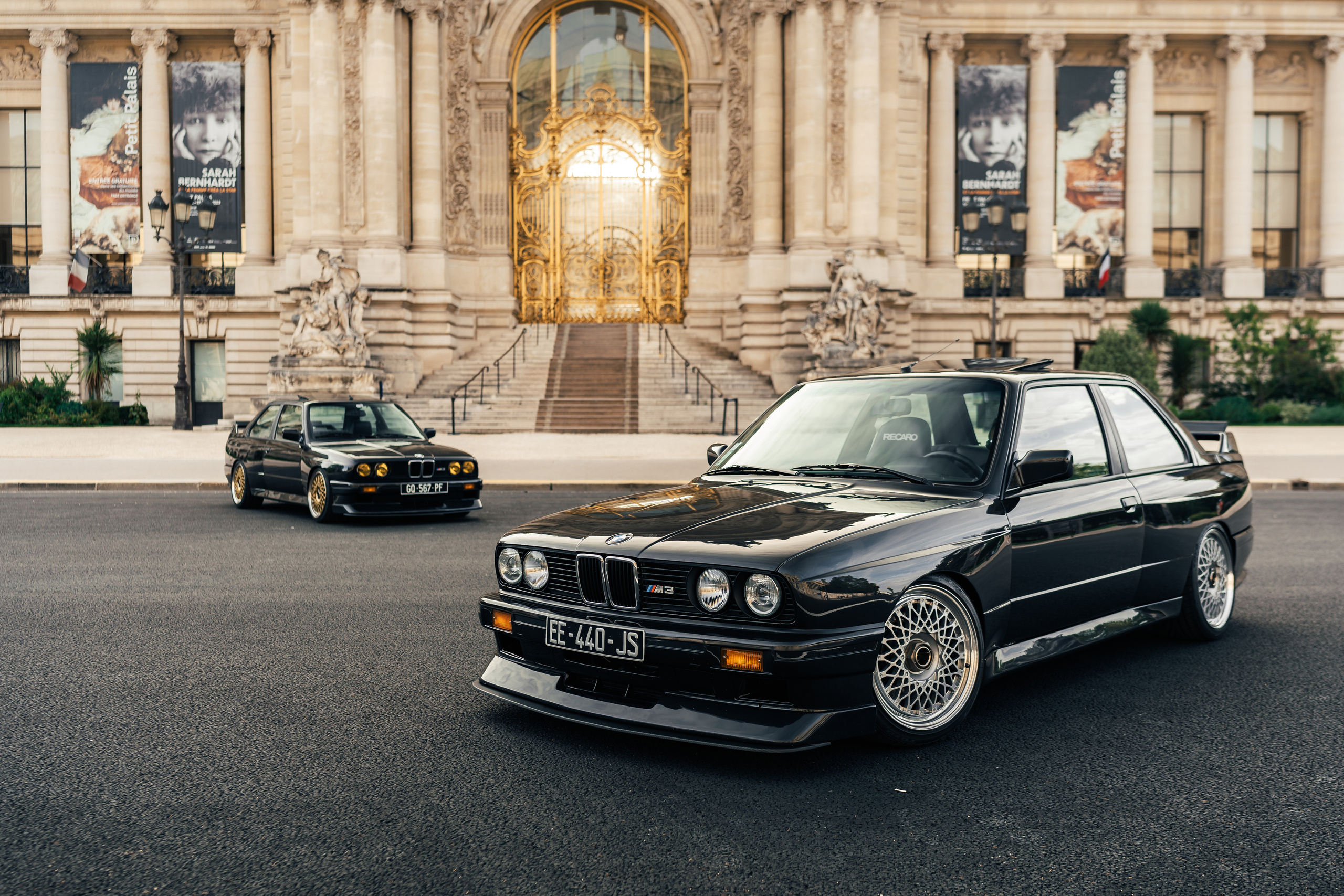 Two BMW M3 E30. Photographe de voitures à Paris — Vitalii Motruk