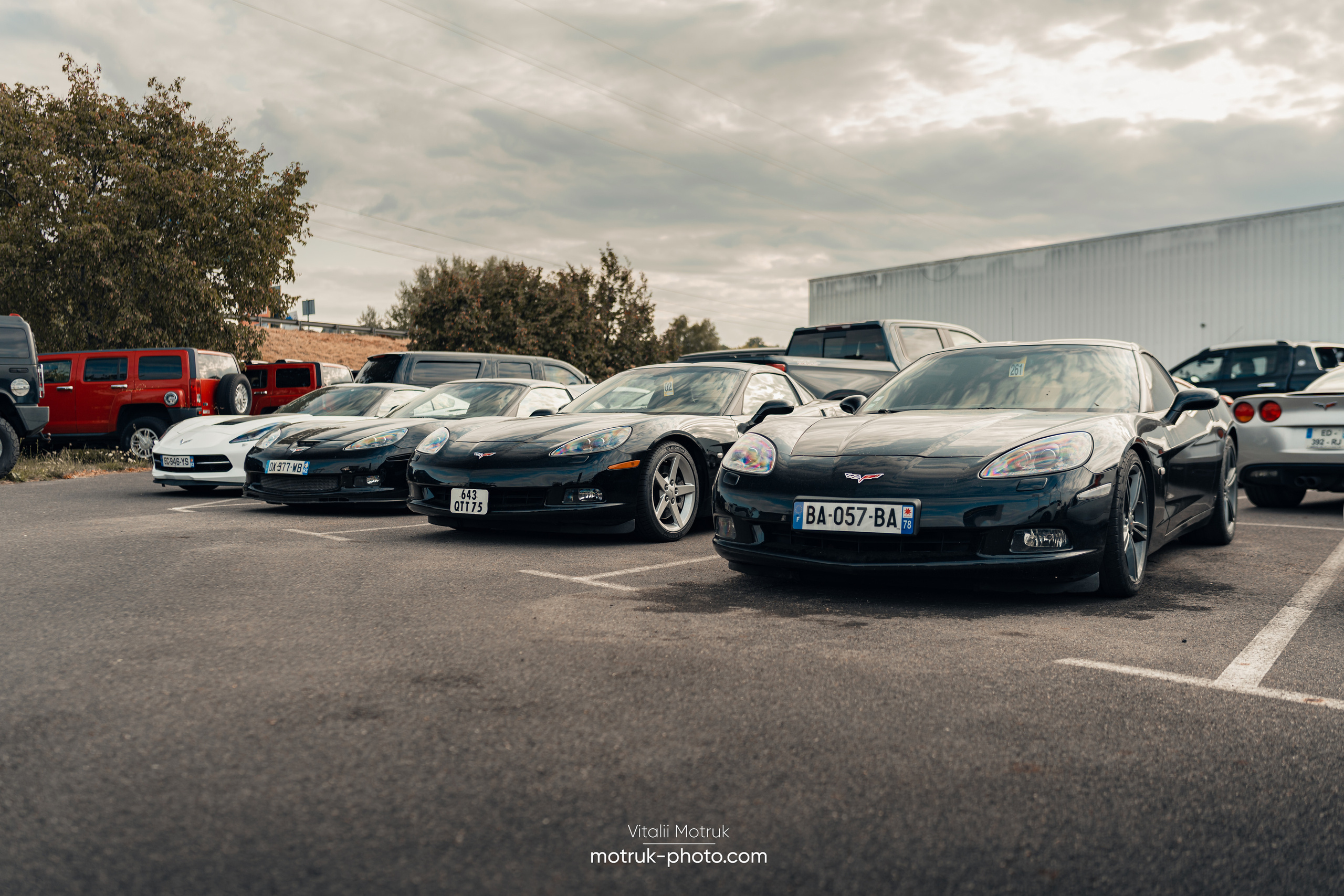 Rassemblement Passion Automobiles. Photographe de voitures à Paris — Vitalii Motruk