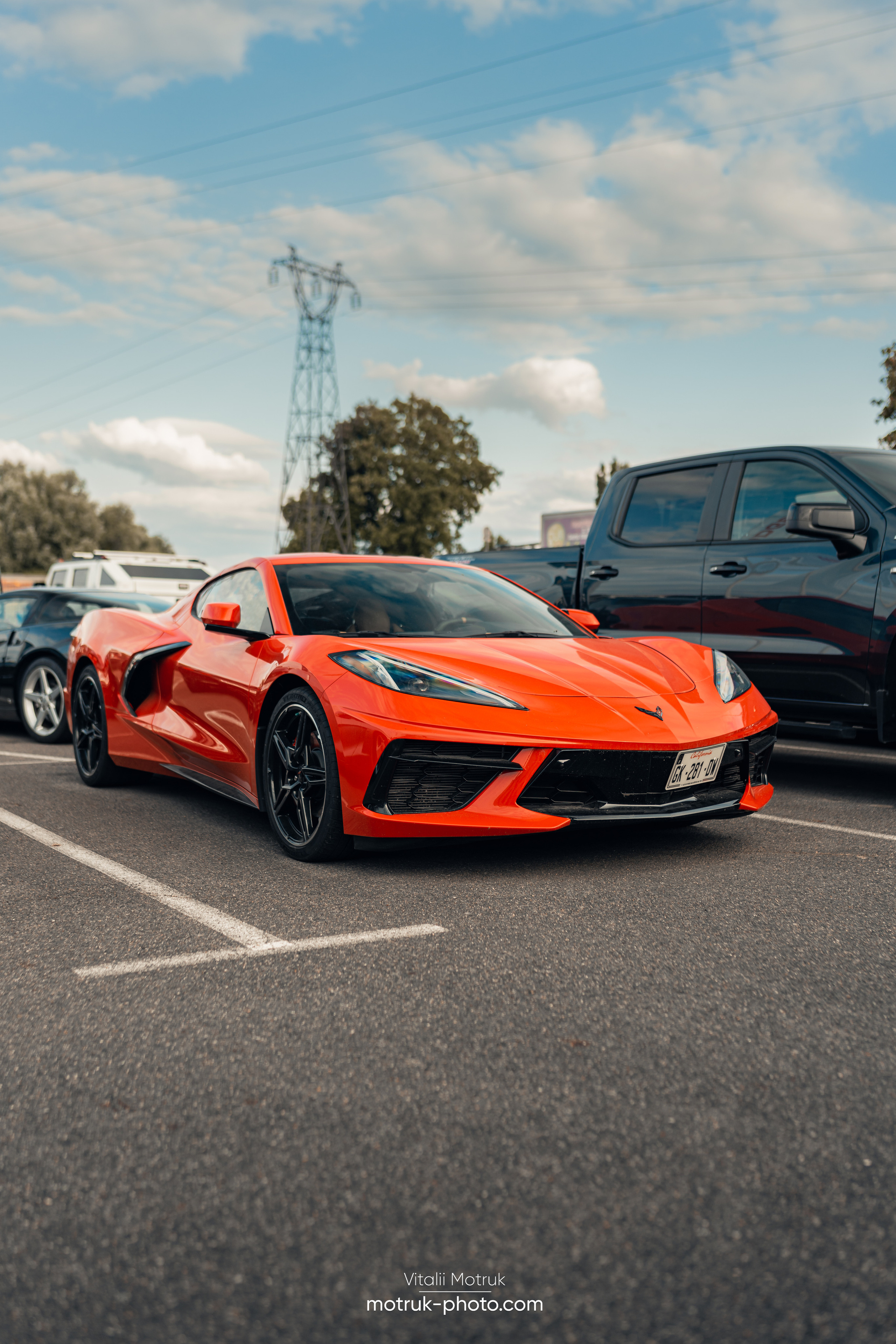 Rassemblement Passion Automobiles. Photographe de voitures à Paris — Vitalii Motruk