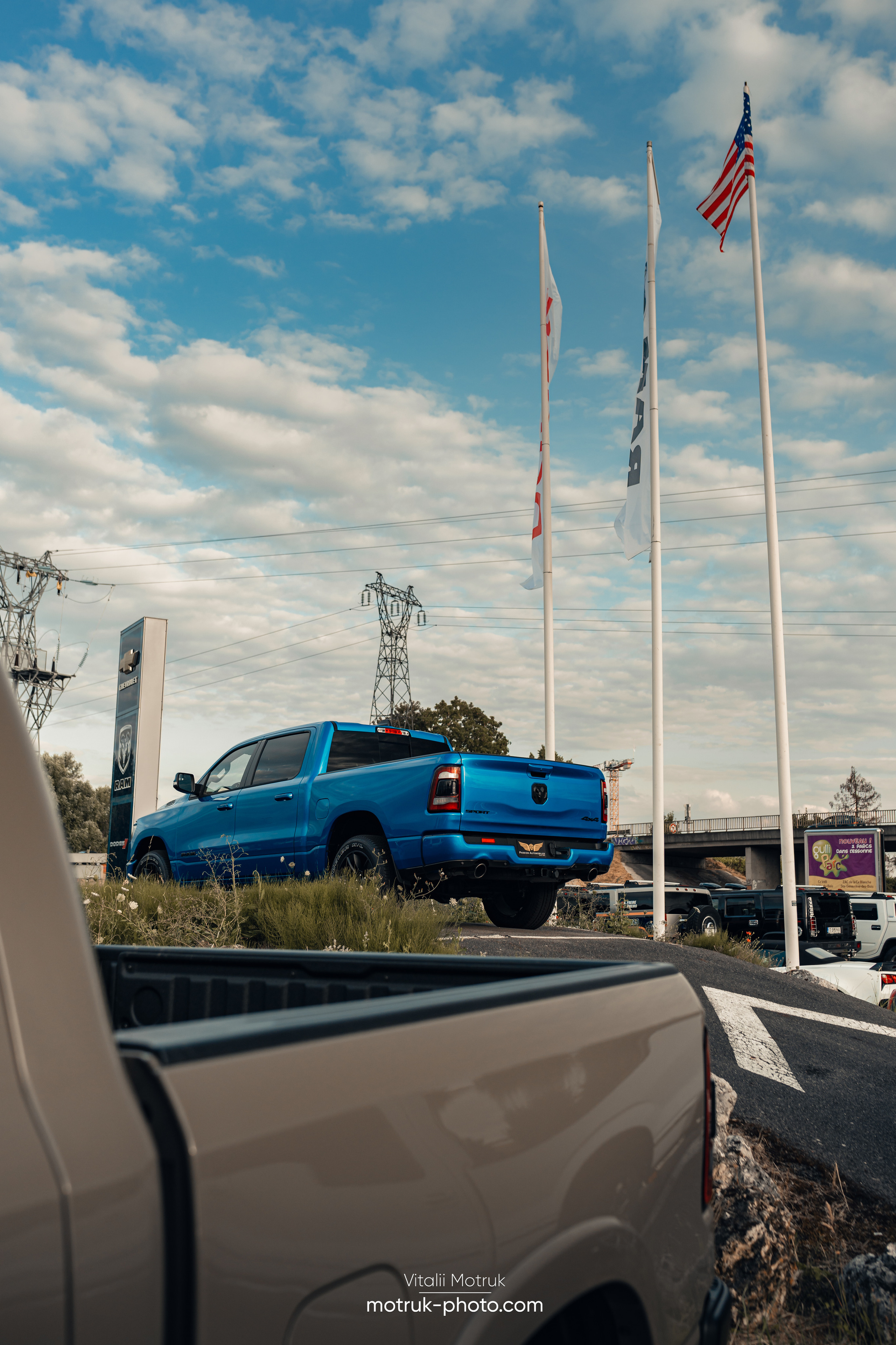 Rassemblement Passion Automobiles. Photographe de voitures à Paris — Vitalii Motruk