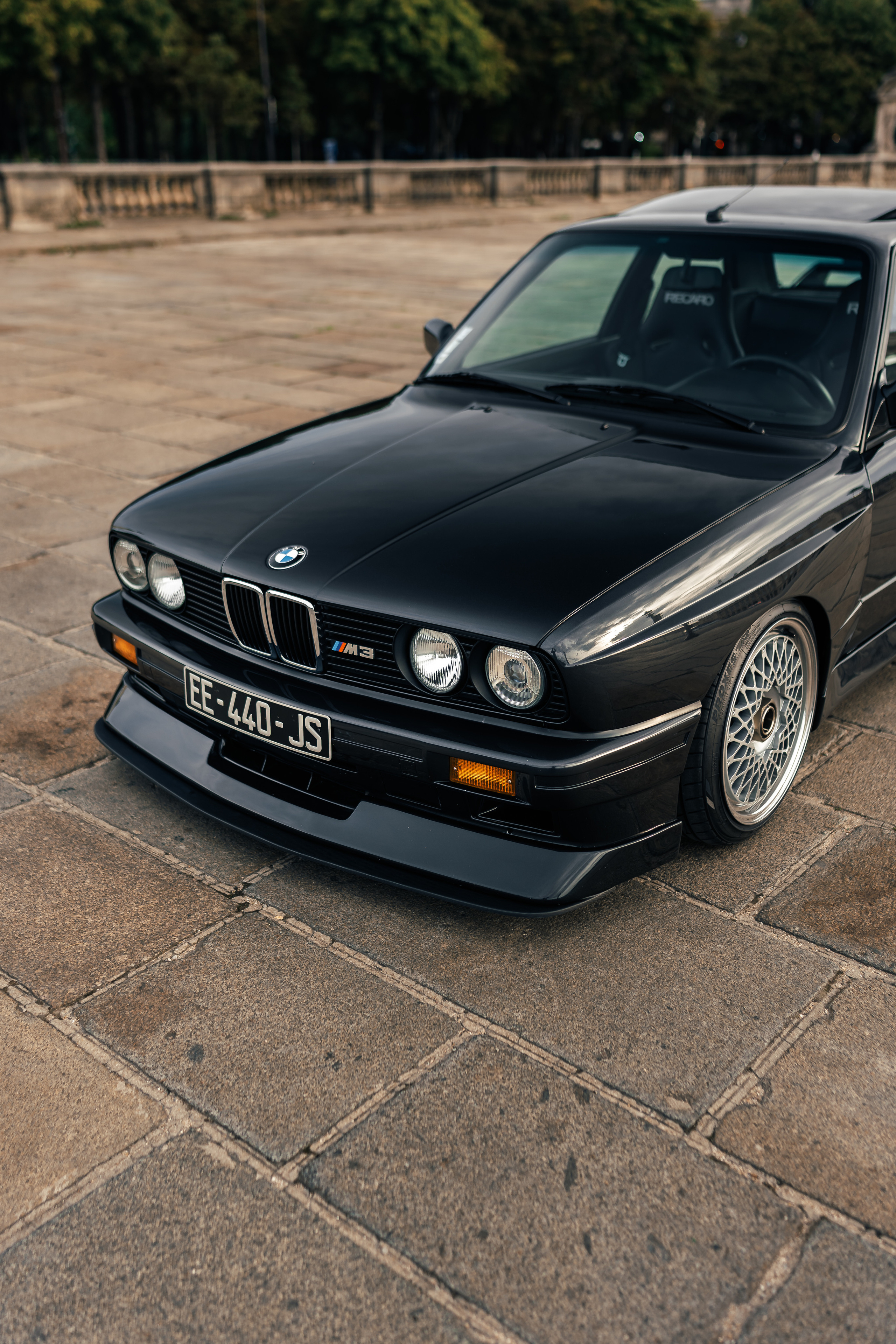Two BMW M3 E30. Photographe de voitures à Paris — Vitalii Motruk
