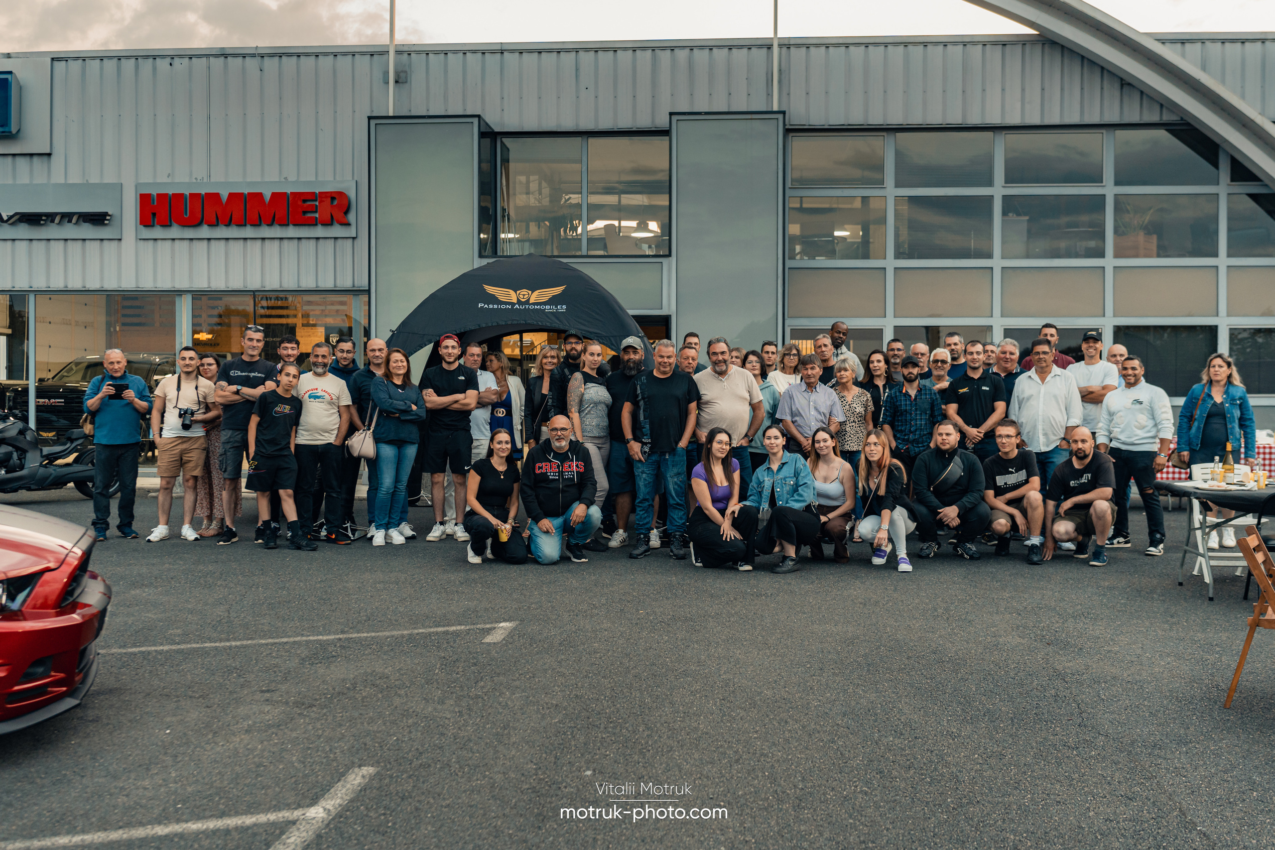 Rassemblement Passion Automobiles. Photographe de voitures à Paris — Vitalii Motruk