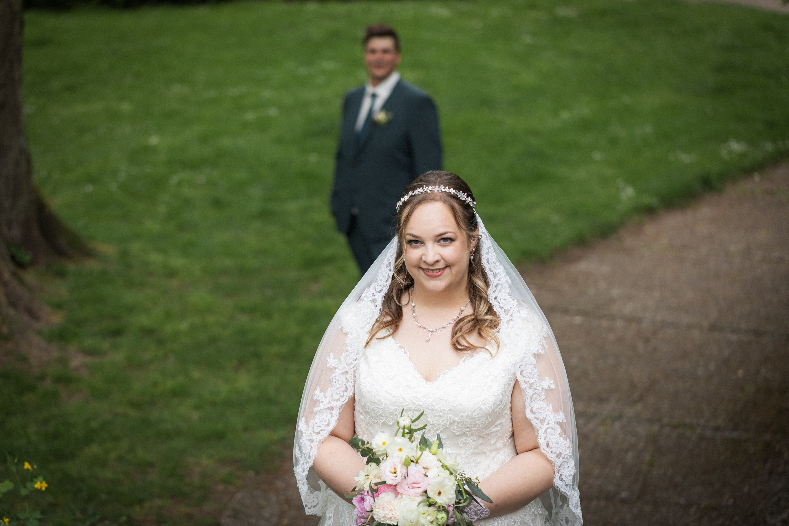 Kirchliche Trauung in Oerlinghausen. Hochzeitfotograf in Bielefeld
