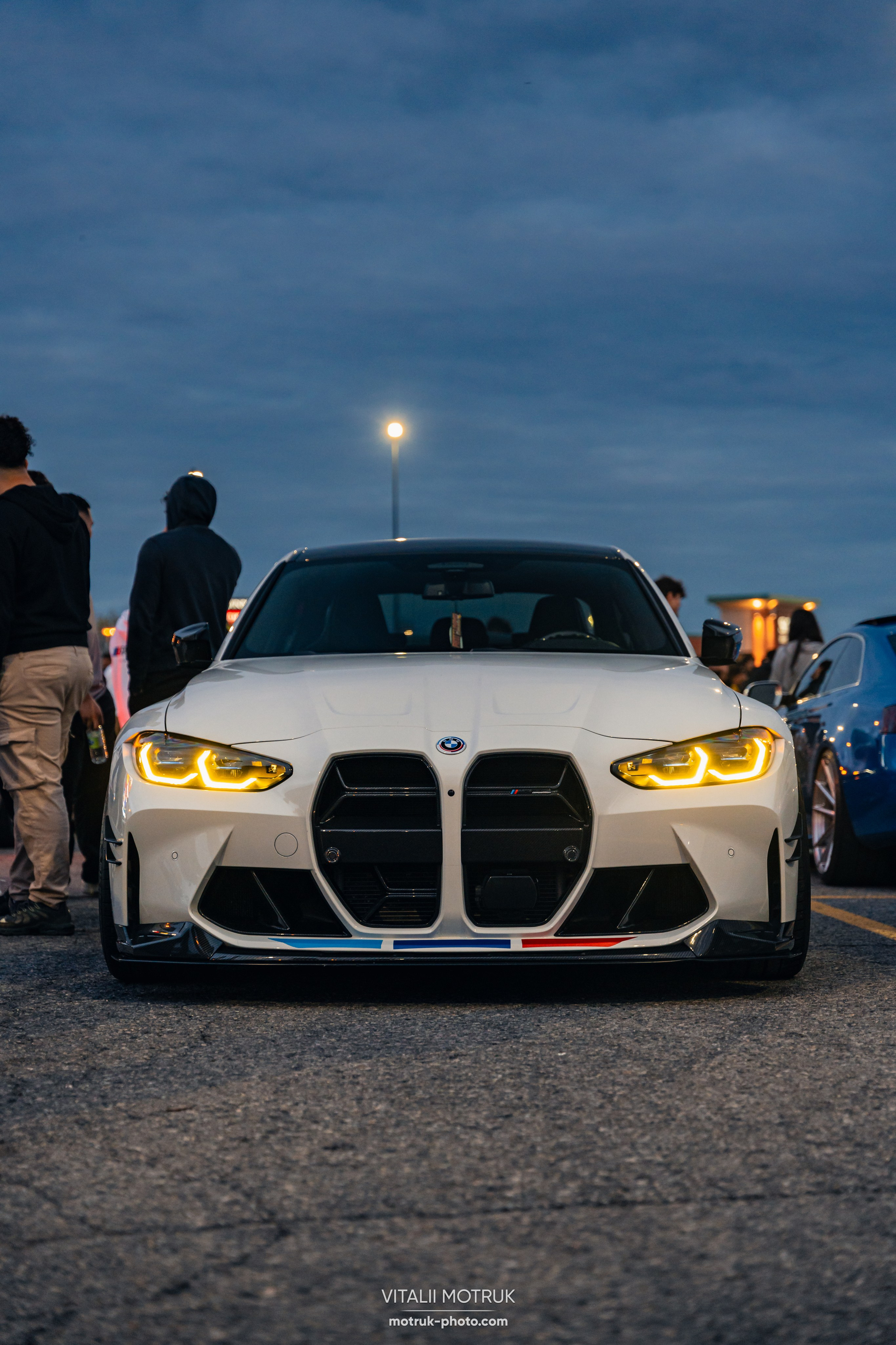 Car meet: 514 bimmers. Photographe de voitures à Paris — Vitalii Motruk