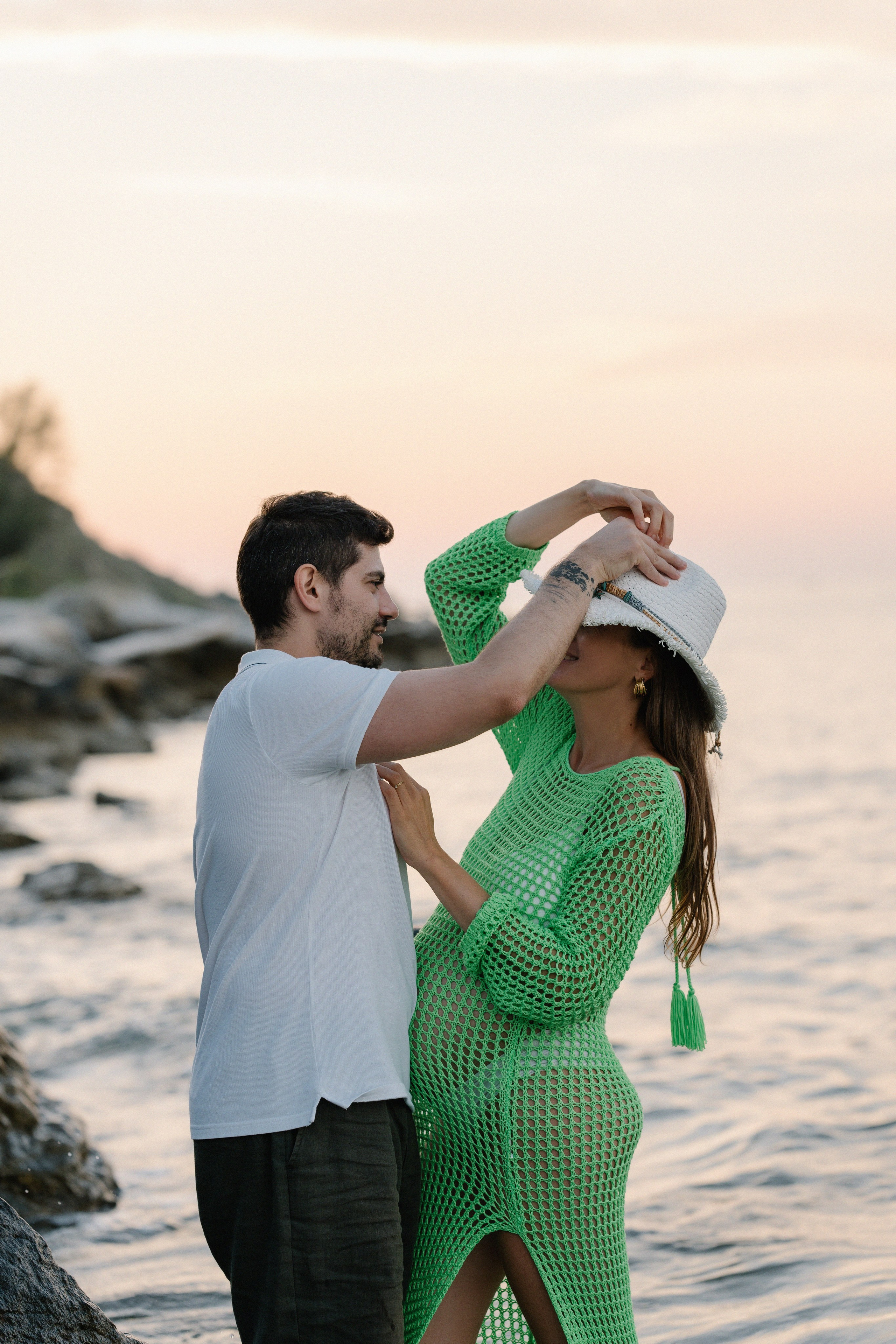 In dolce attesa. Fotografa Rimini