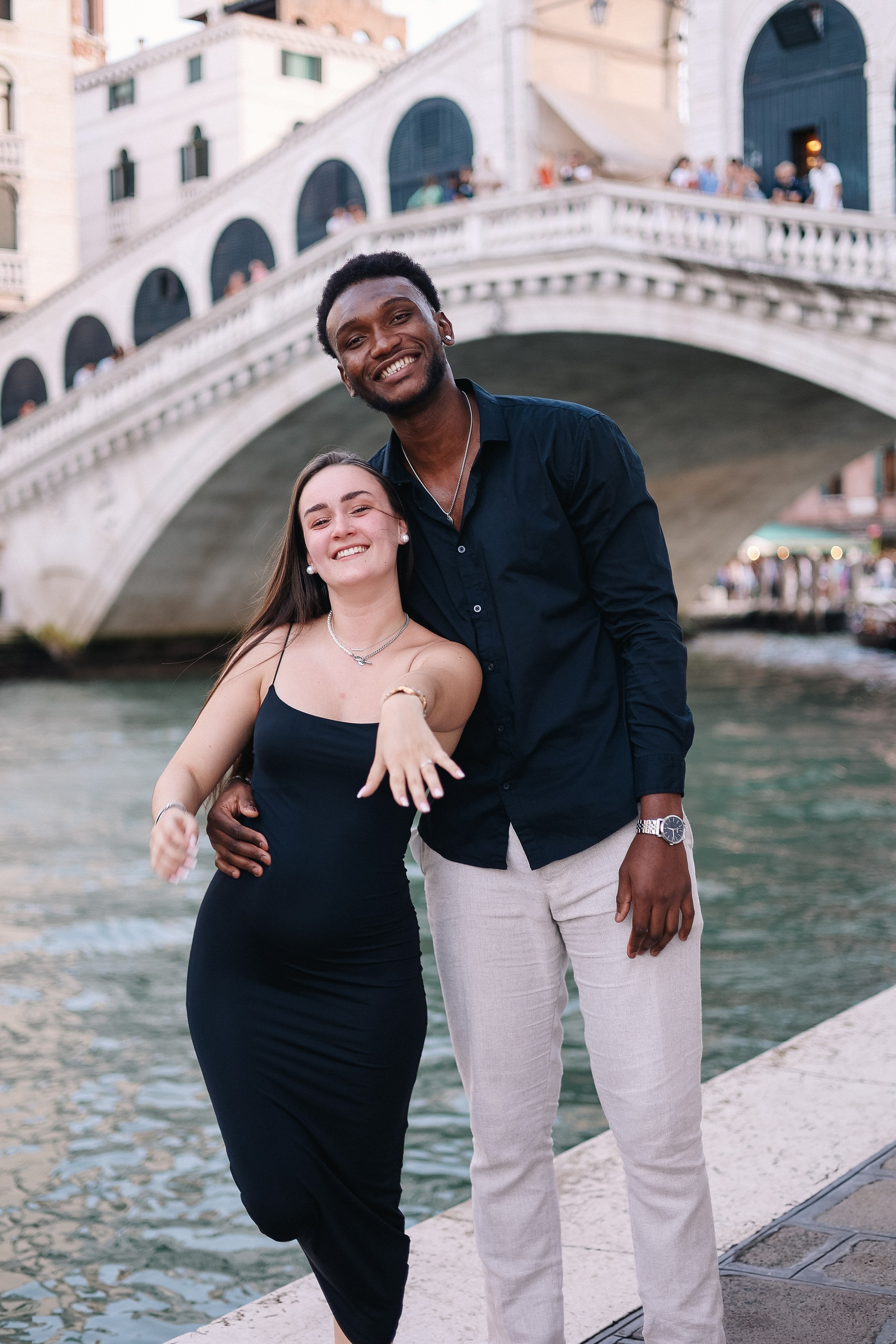 marriage  proposal in Venice 
