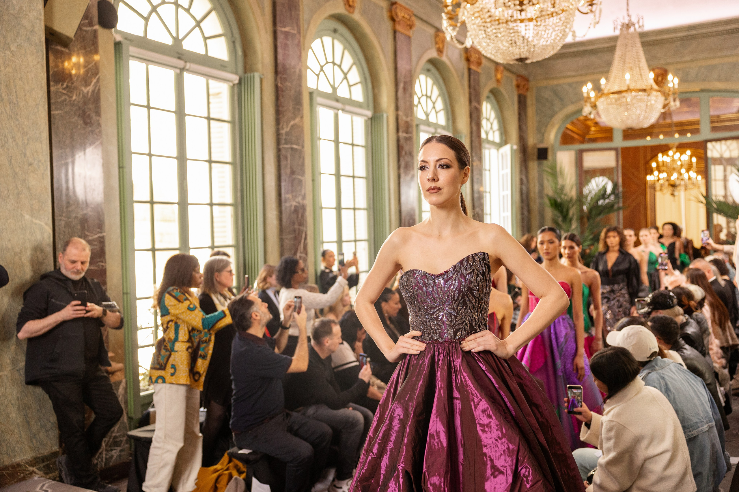 Paris fashion week. MATVEEVA STUDIO