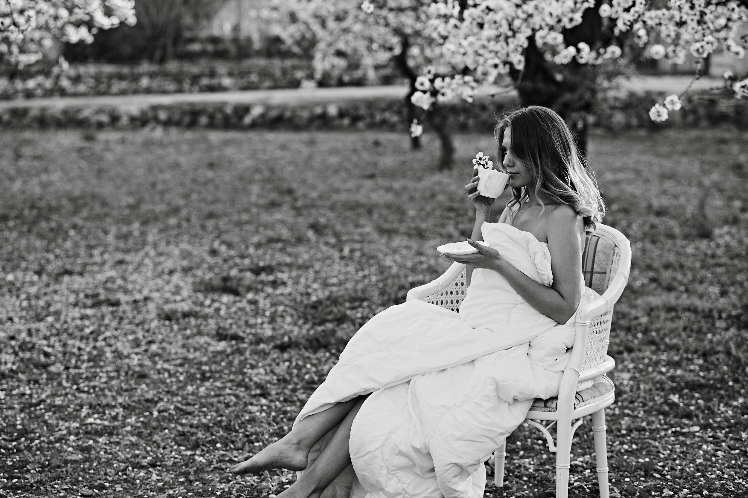 Съемка в миндале. ГЛАВНАЯ