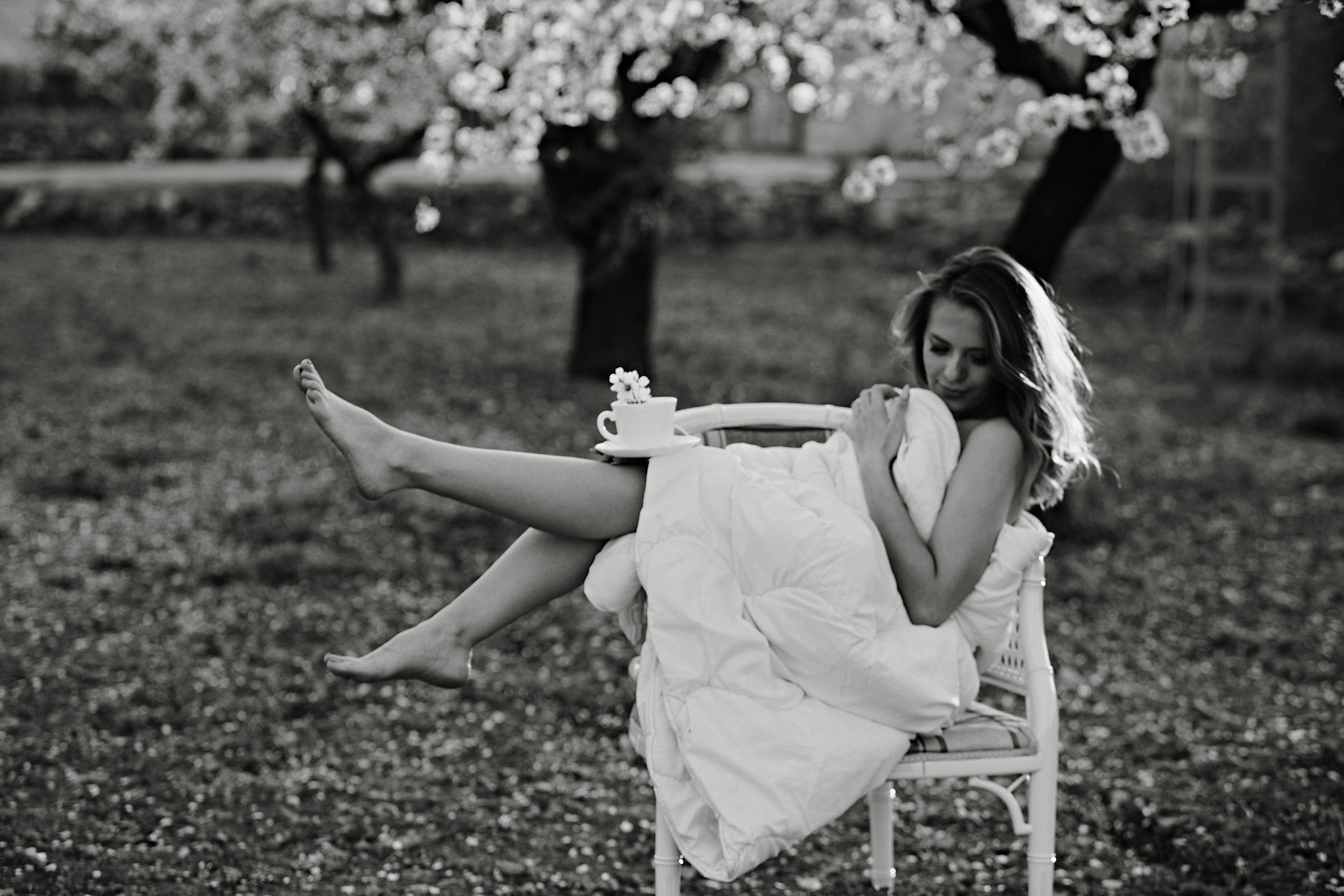 Съемка в миндале. ГЛАВНАЯ