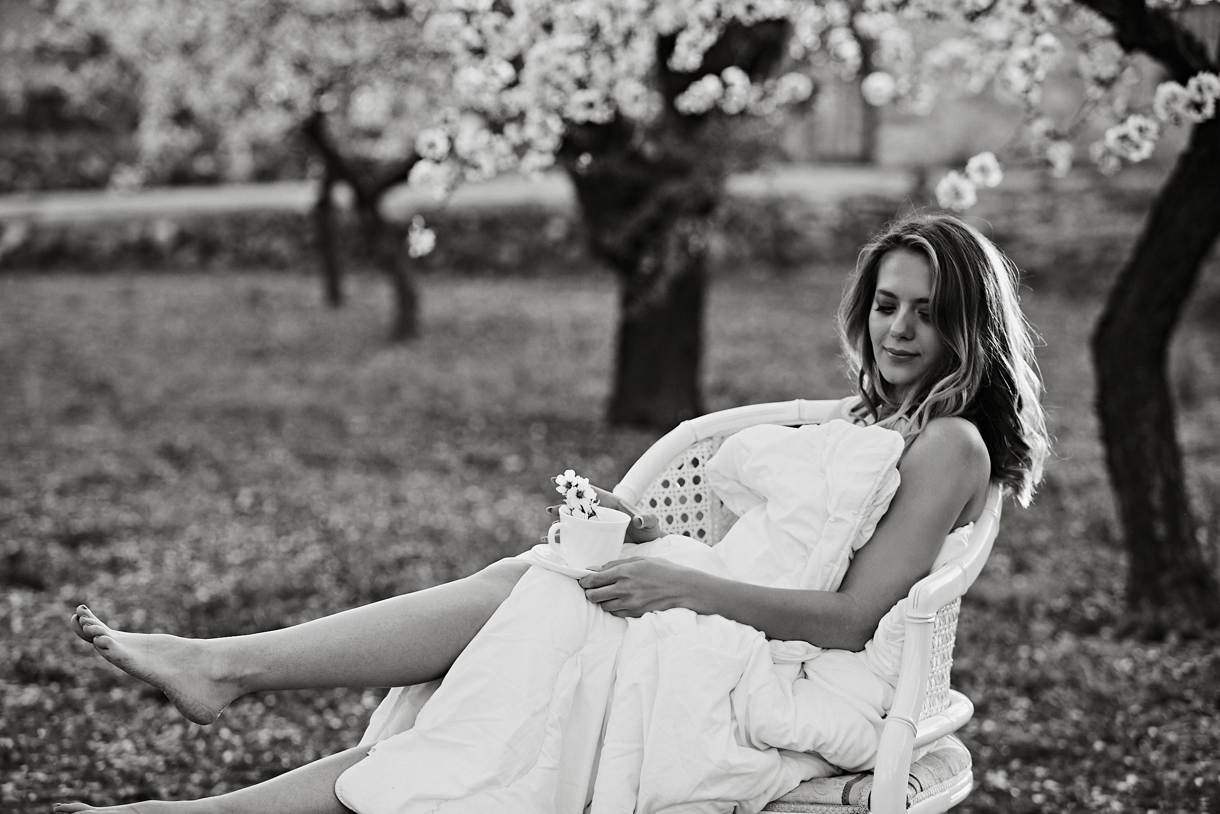 Съемка в миндале. ГЛАВНАЯ