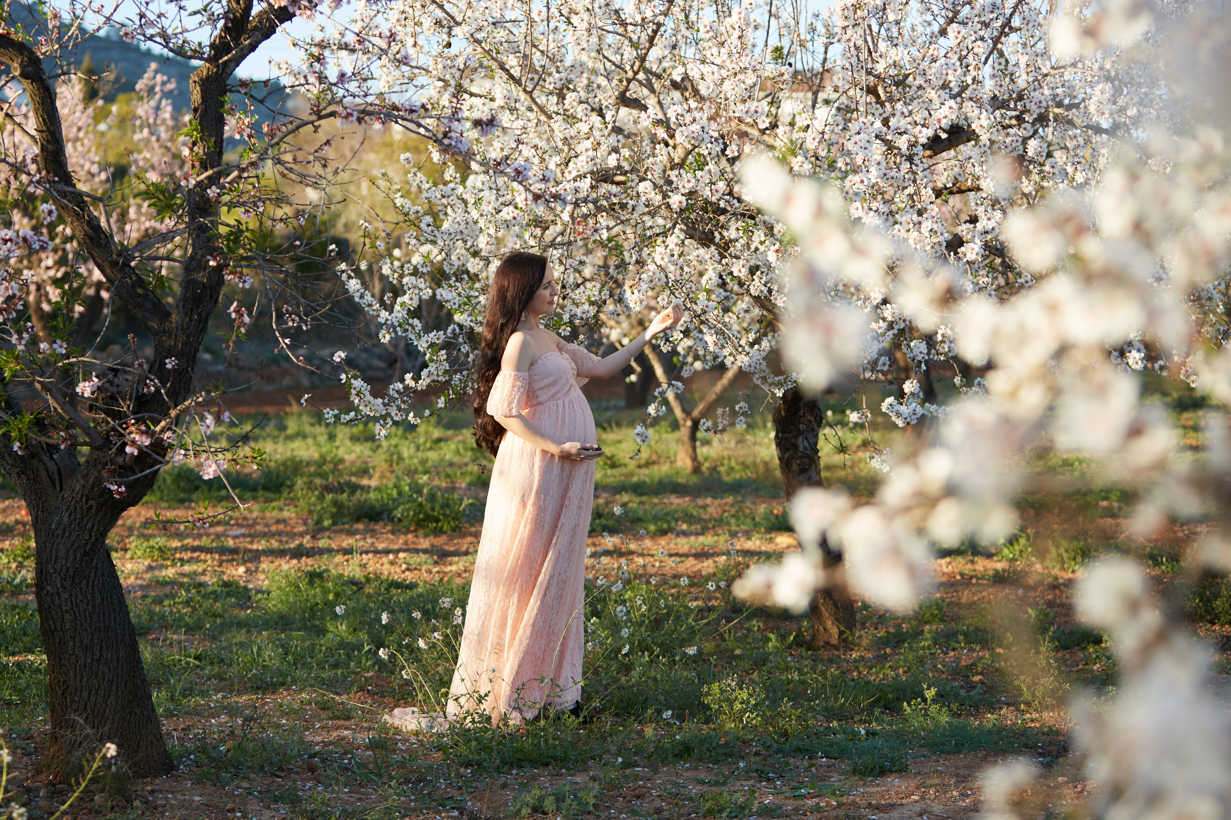 Фотосессия беременности в цветущих садах. PÁGINA PRINCIPAL