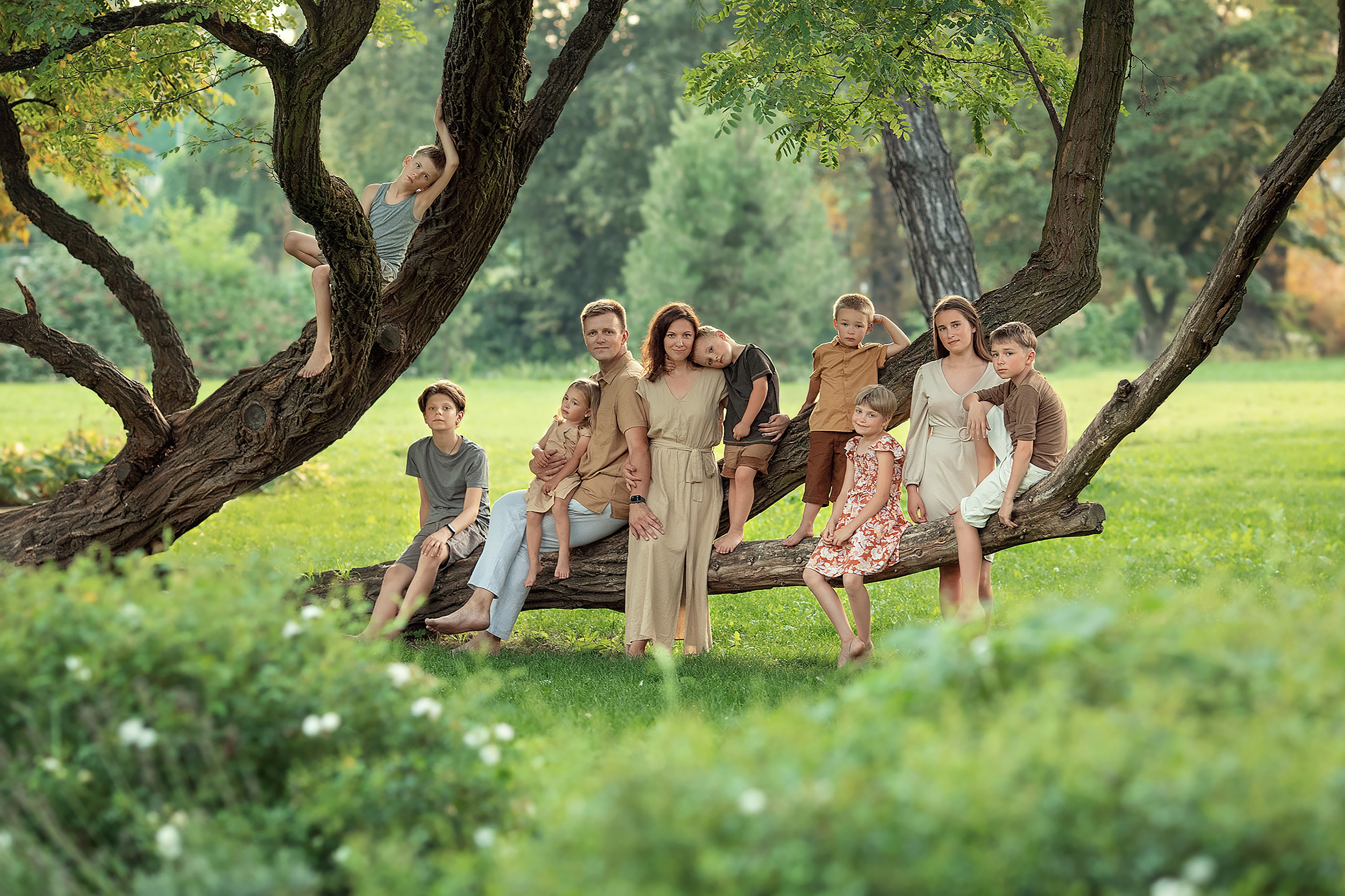 Семейный и детский фотограф в Варшаве Мила Бобровская