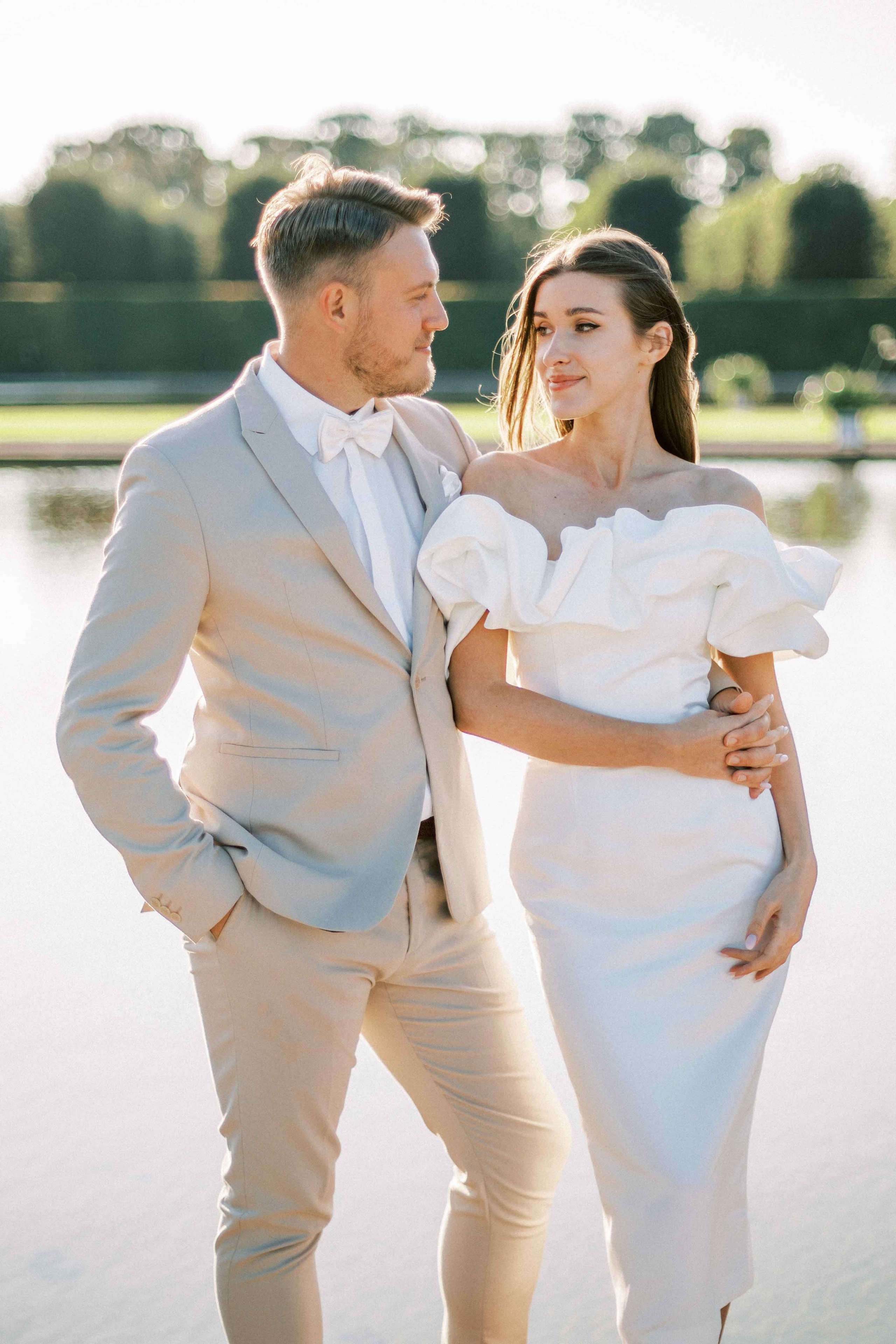 After Wedding Shoot at Sunset