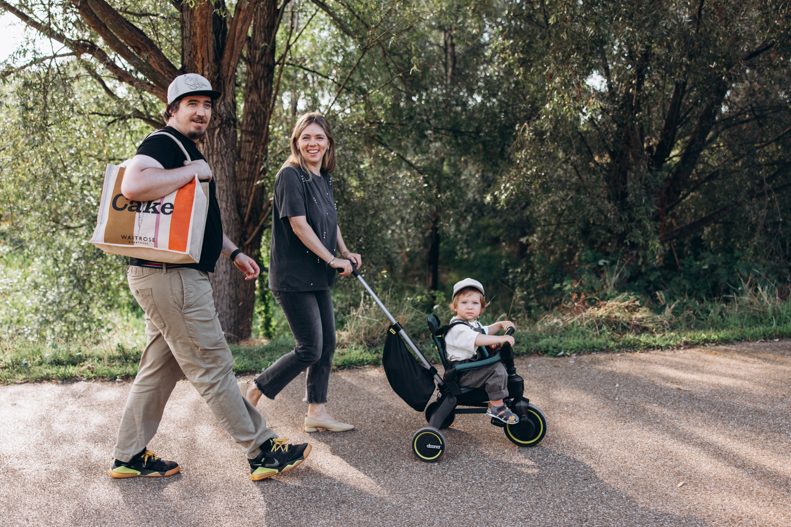 Maksim with parents (Queen Elizabeth Olympic park). Anastasia Klink, Photographer in London