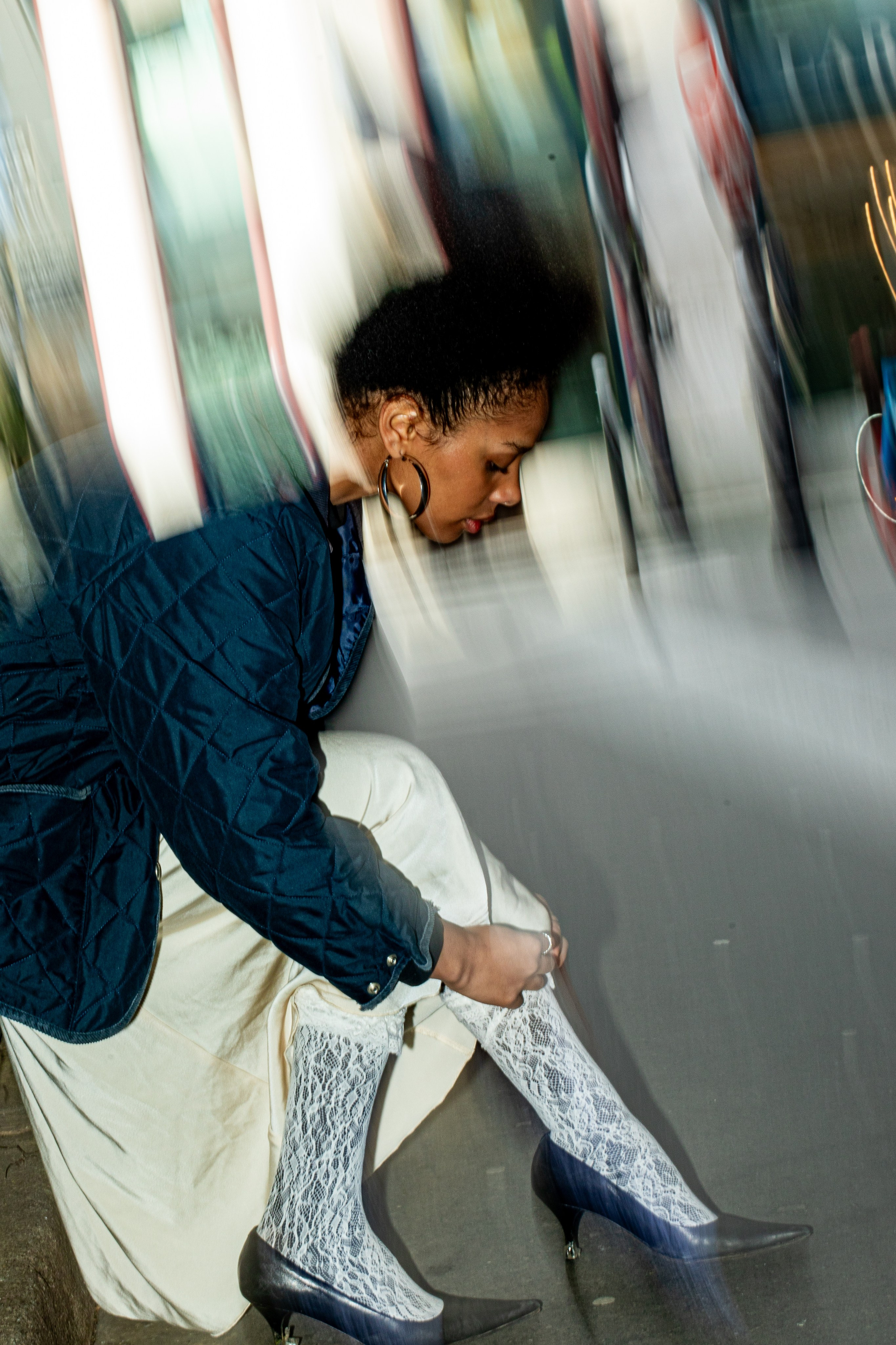 Paris fashion week shooting. Aura Studio / co-design space