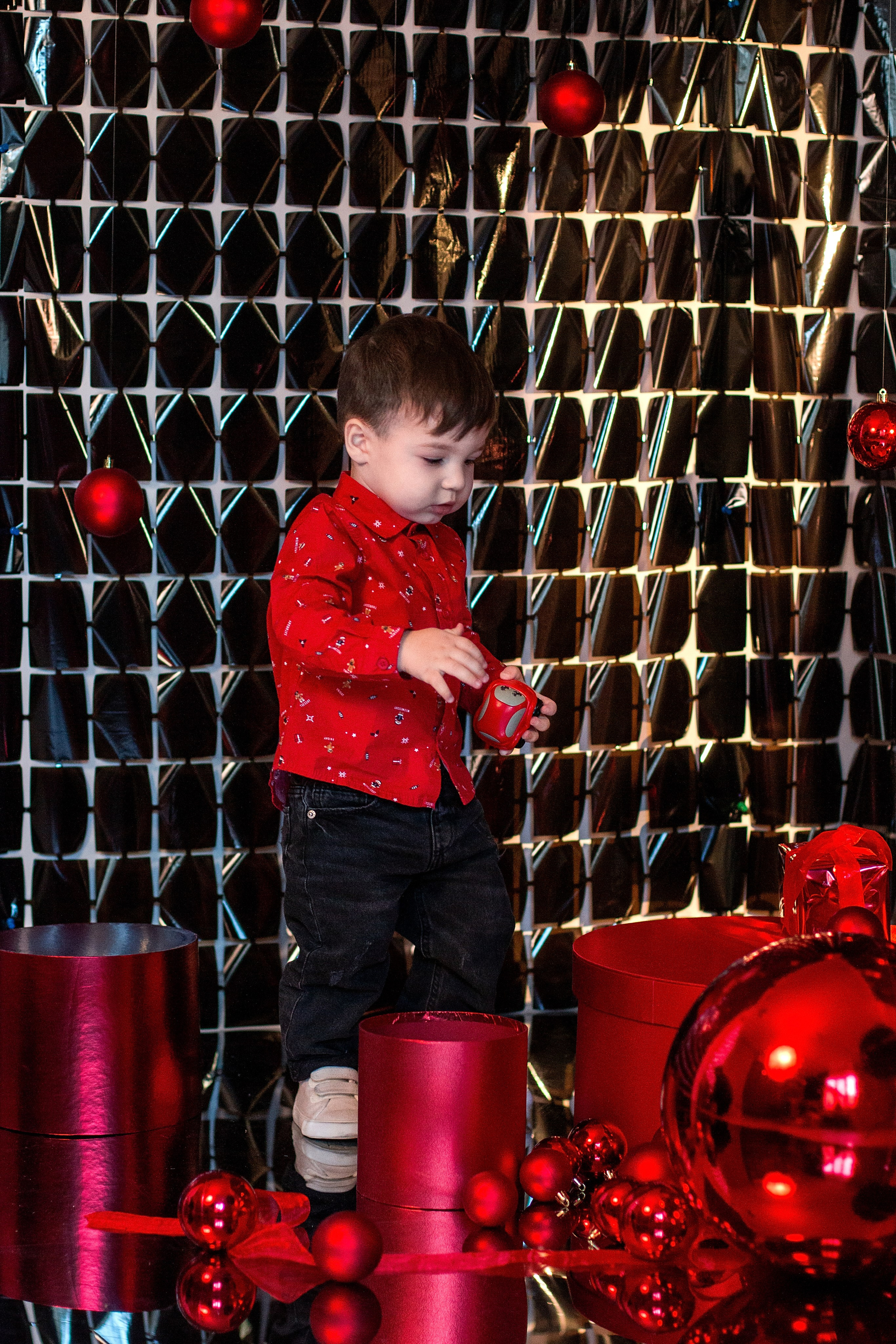 Новый год в студии. Детский и семейный фотограф в г. Бельцы