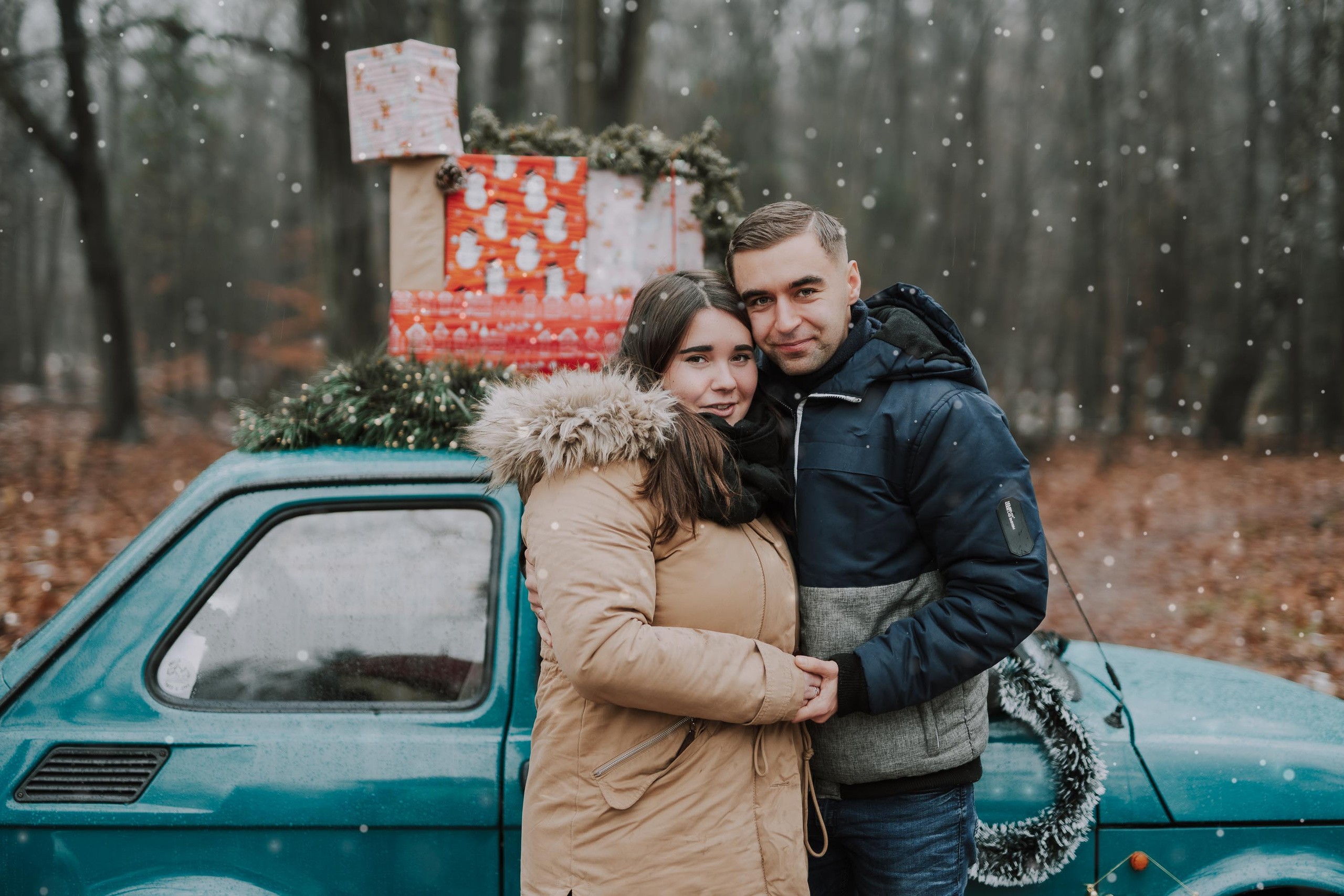 ŚWIĄTECZNA SESJA Z MALUCHEM. Karkowskafoto - fotografia miłości