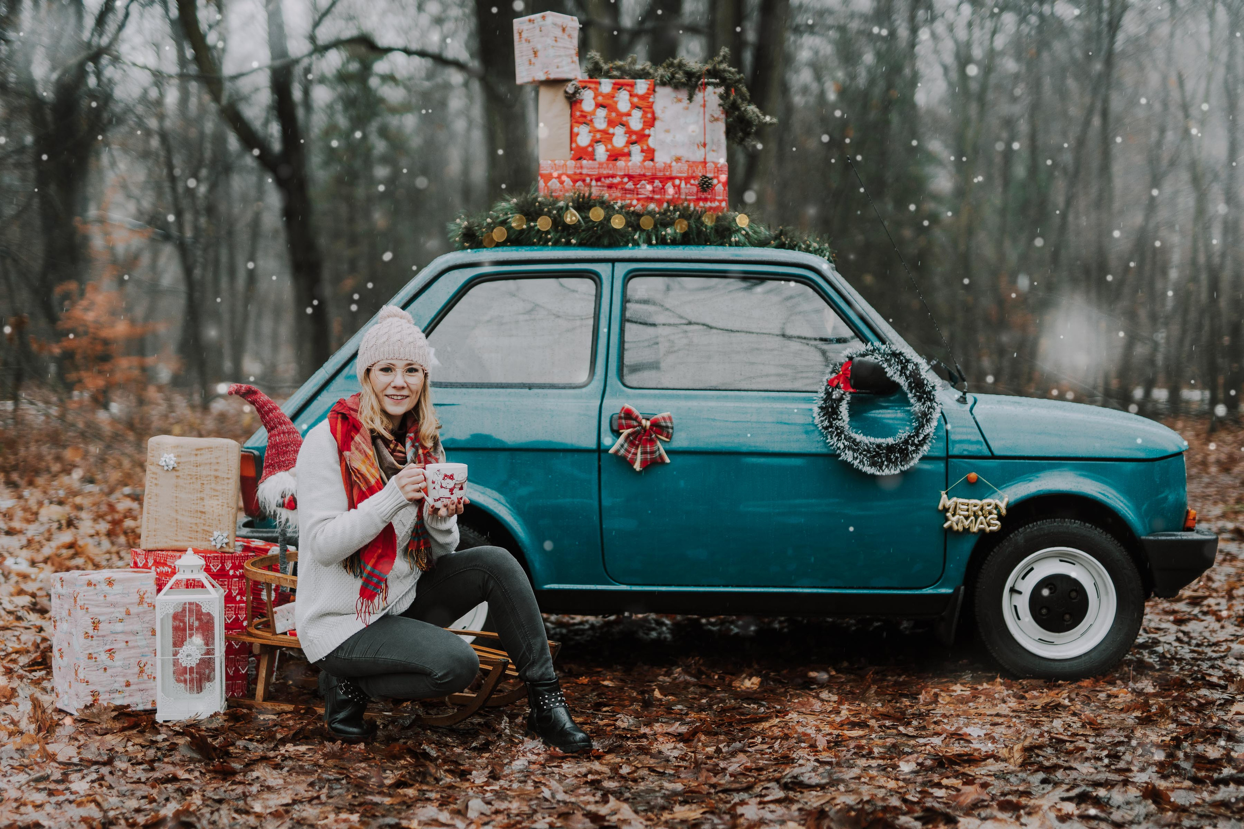 ŚWIĄTECZNA SESJA Z MALUCHEM. Karkowskafoto - fotografia miłości