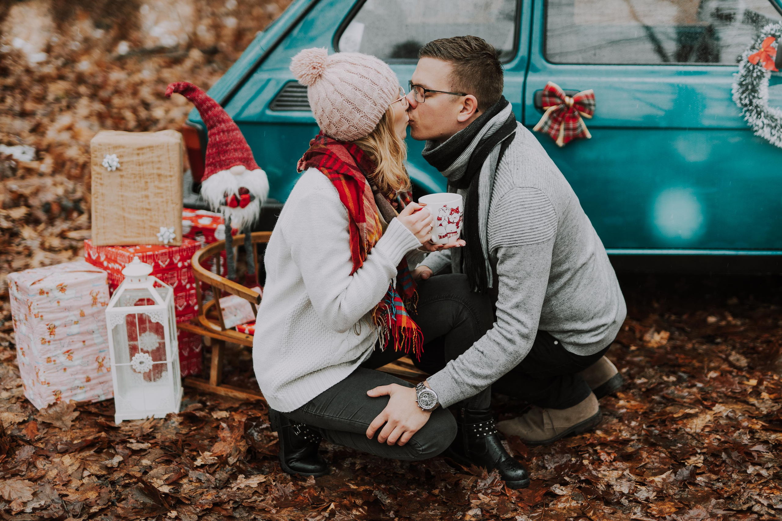 ŚWIĄTECZNA SESJA Z MALUCHEM. Karkowskafoto - fotografia miłości