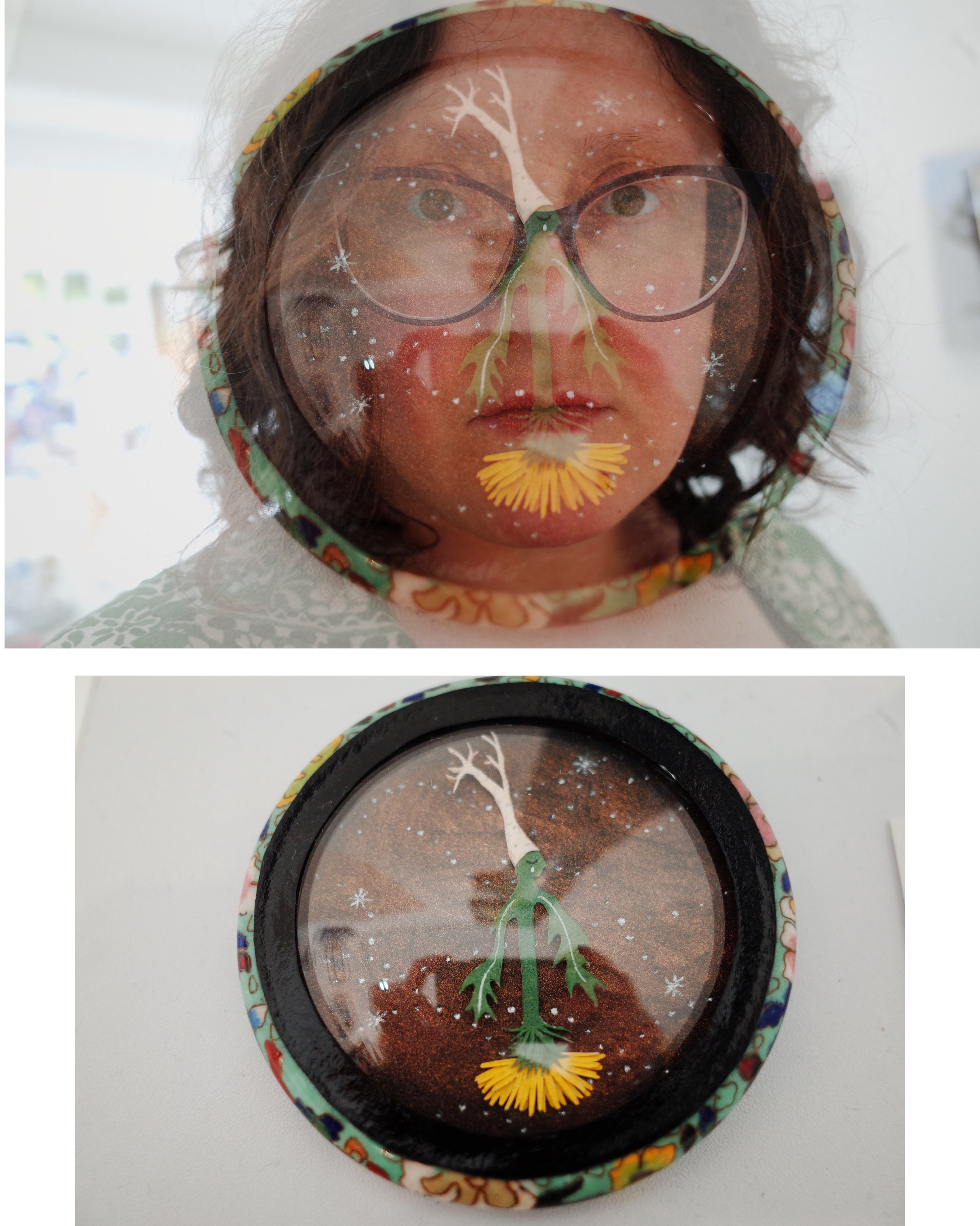 Art Touch performance. Victoria Dini. Art photography in London / Folkestone, UK