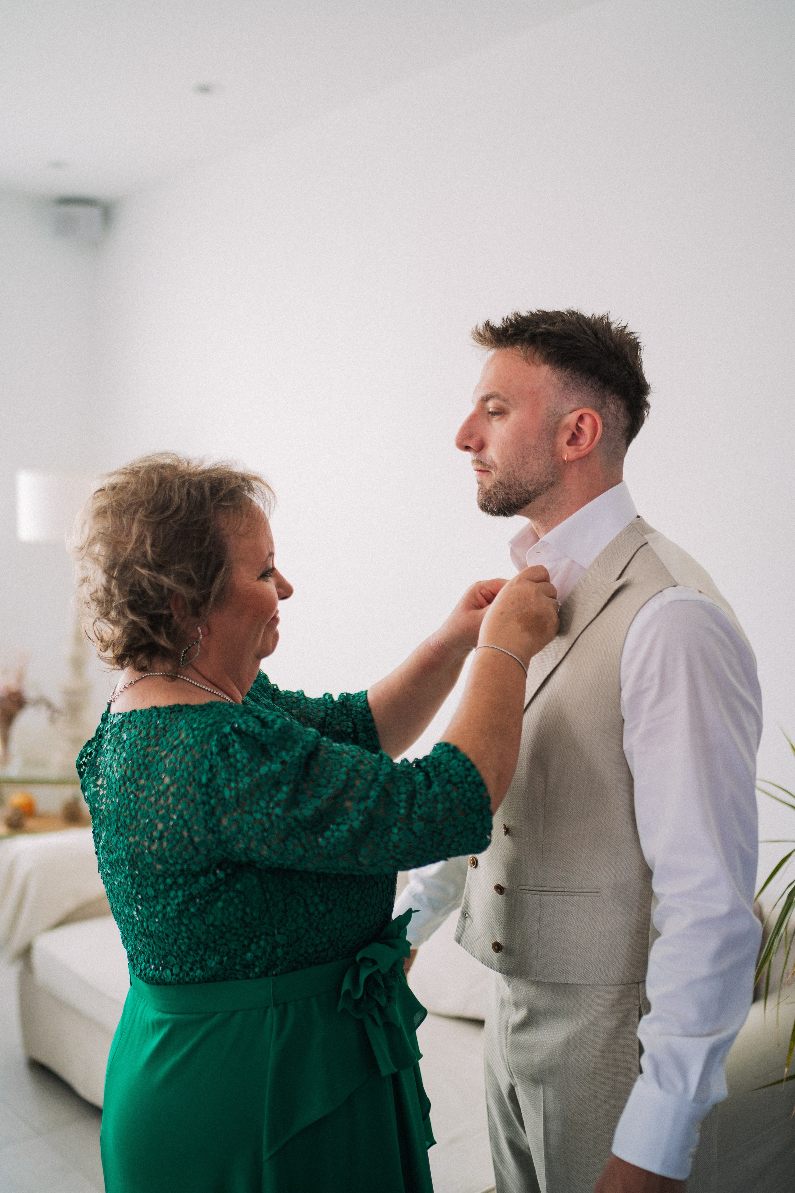 Nerea y Samuel. Christian García