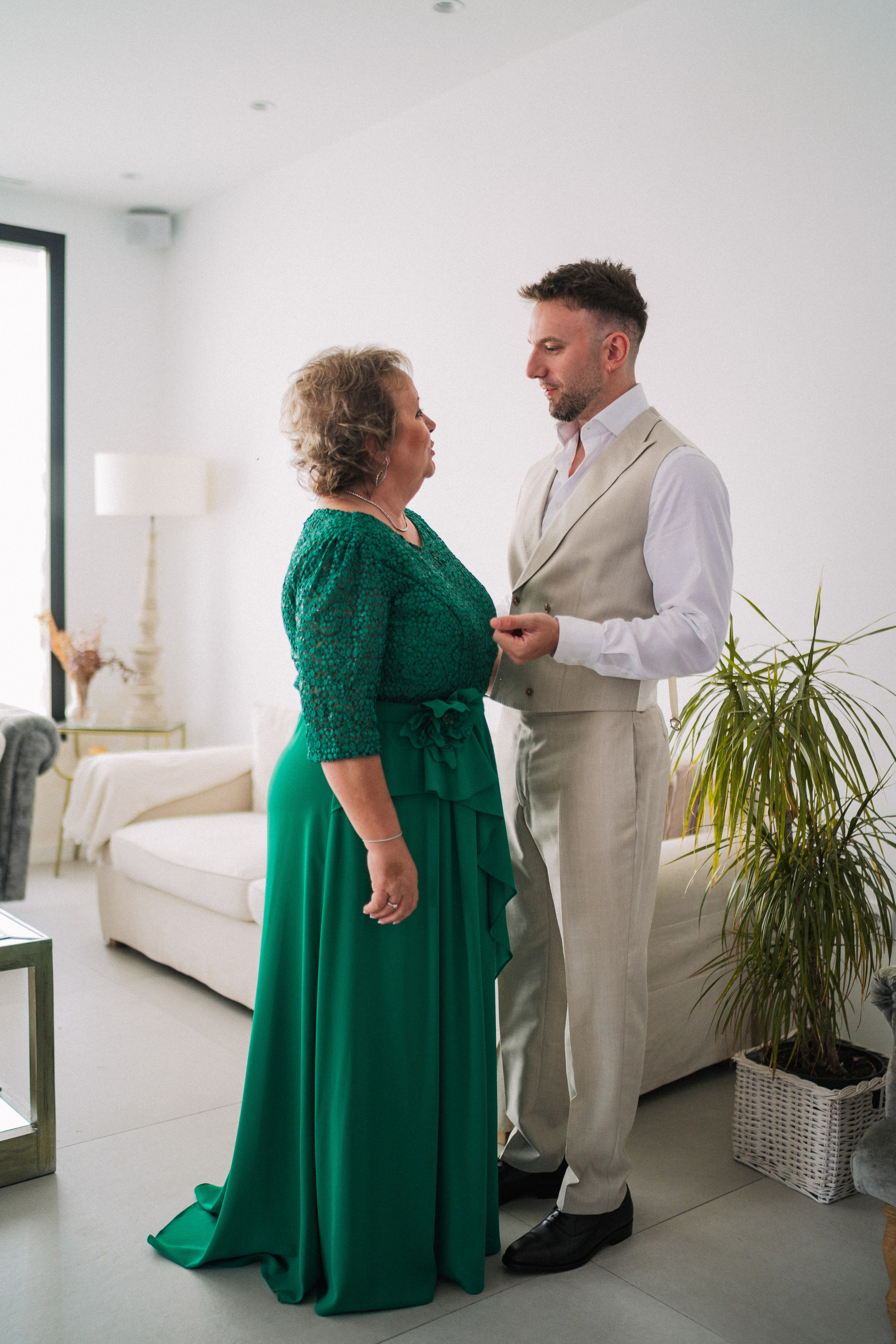 Nerea y Samuel. Christian García