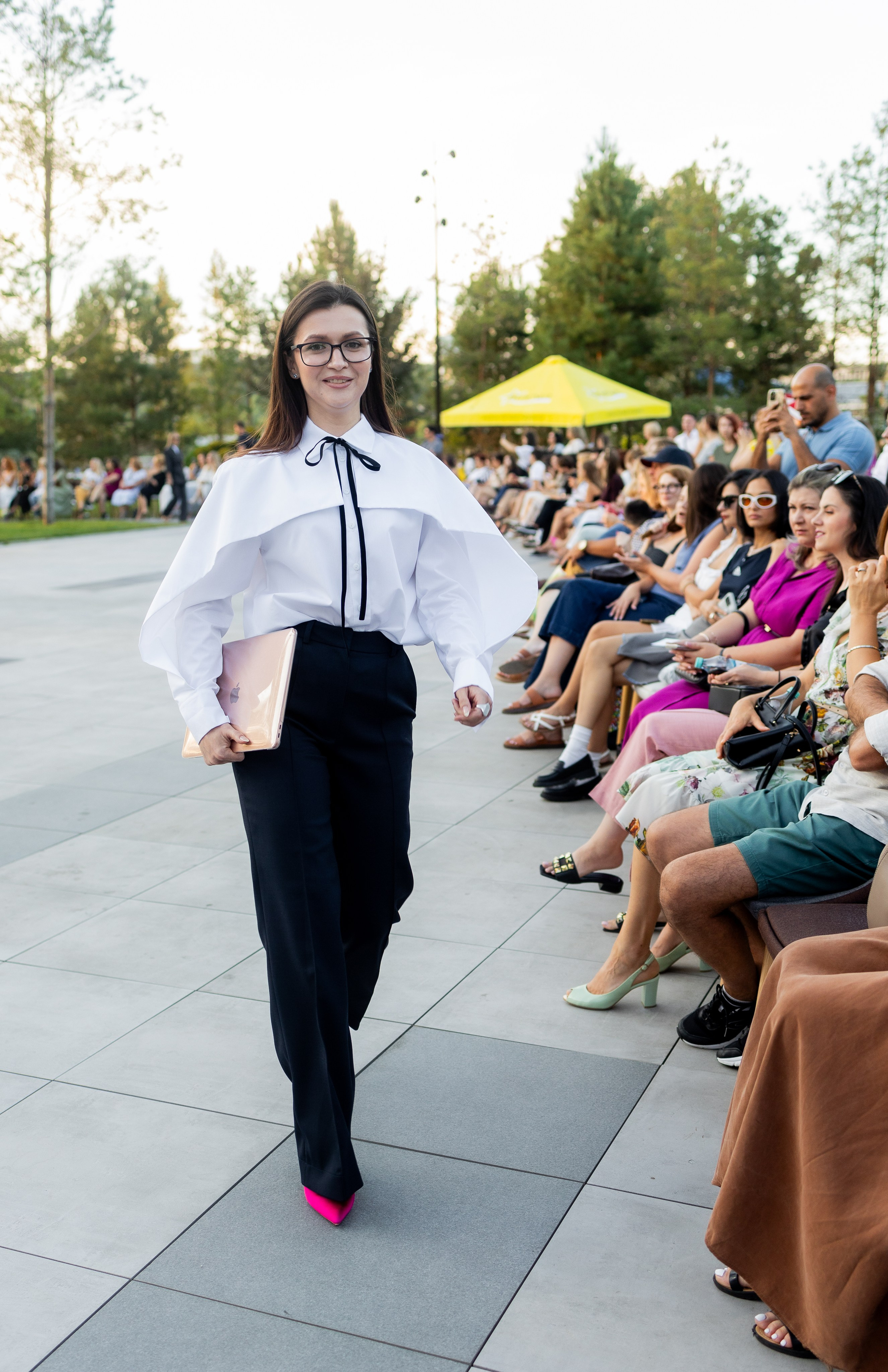 L.Storojuc backstage runway. MATVEEVA STUDIO