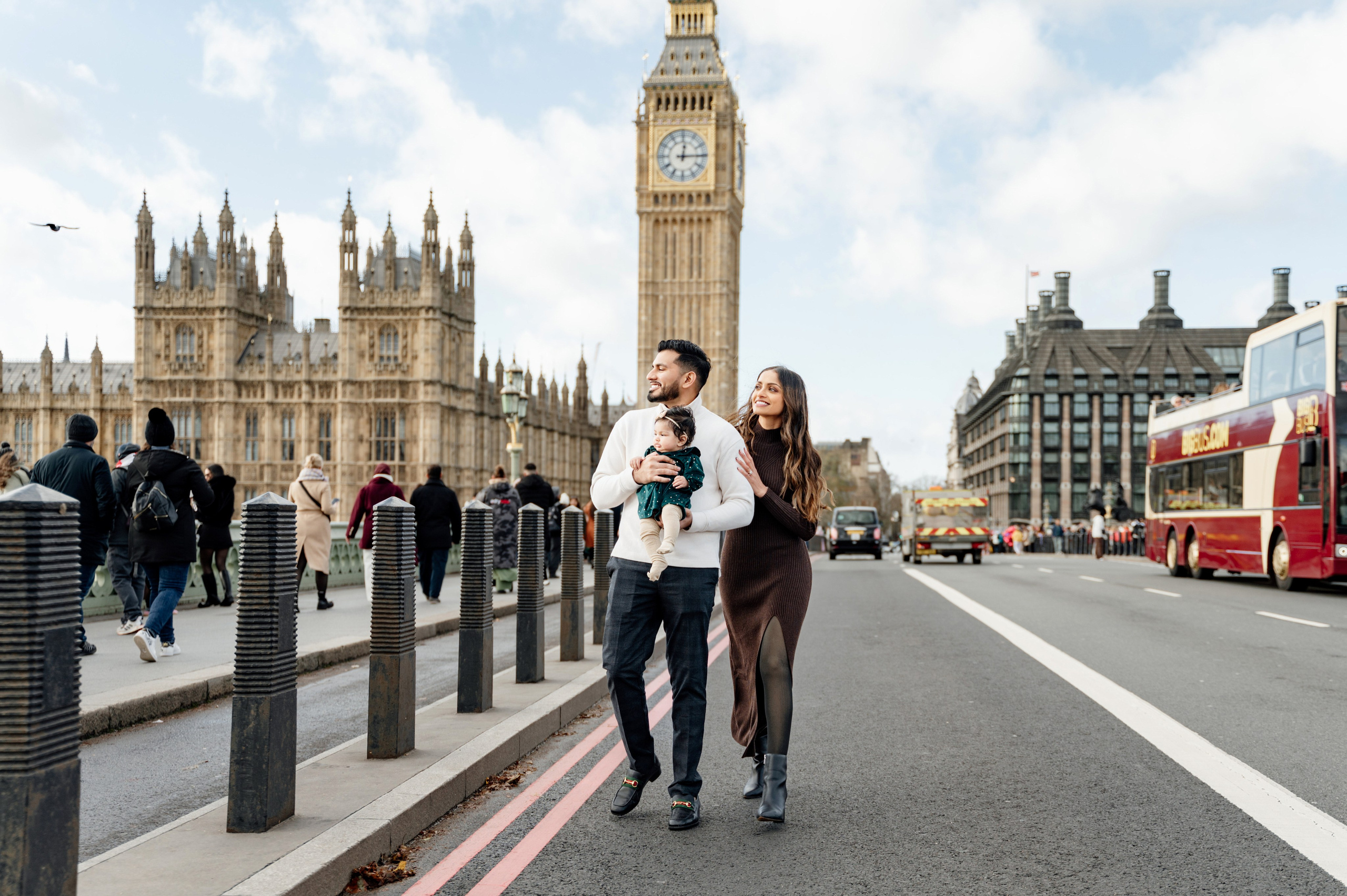 Westminster Kevin&Trisha with baby. FAMILY AND WEDDING PHOTOGRAPHER IN LONDON MARINA RIVA