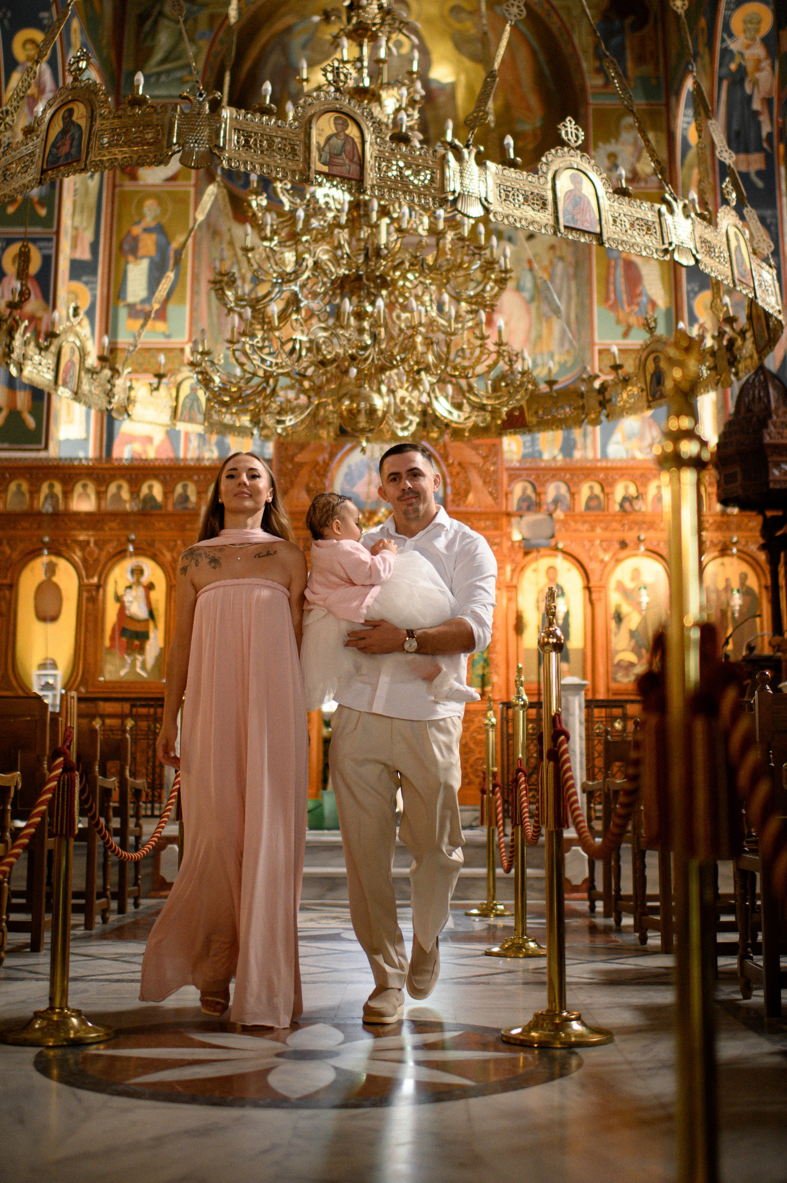 Baptism Aleksandra-Olivia. Семейная, детская, портретная и предметная фотосъемка в Салониках