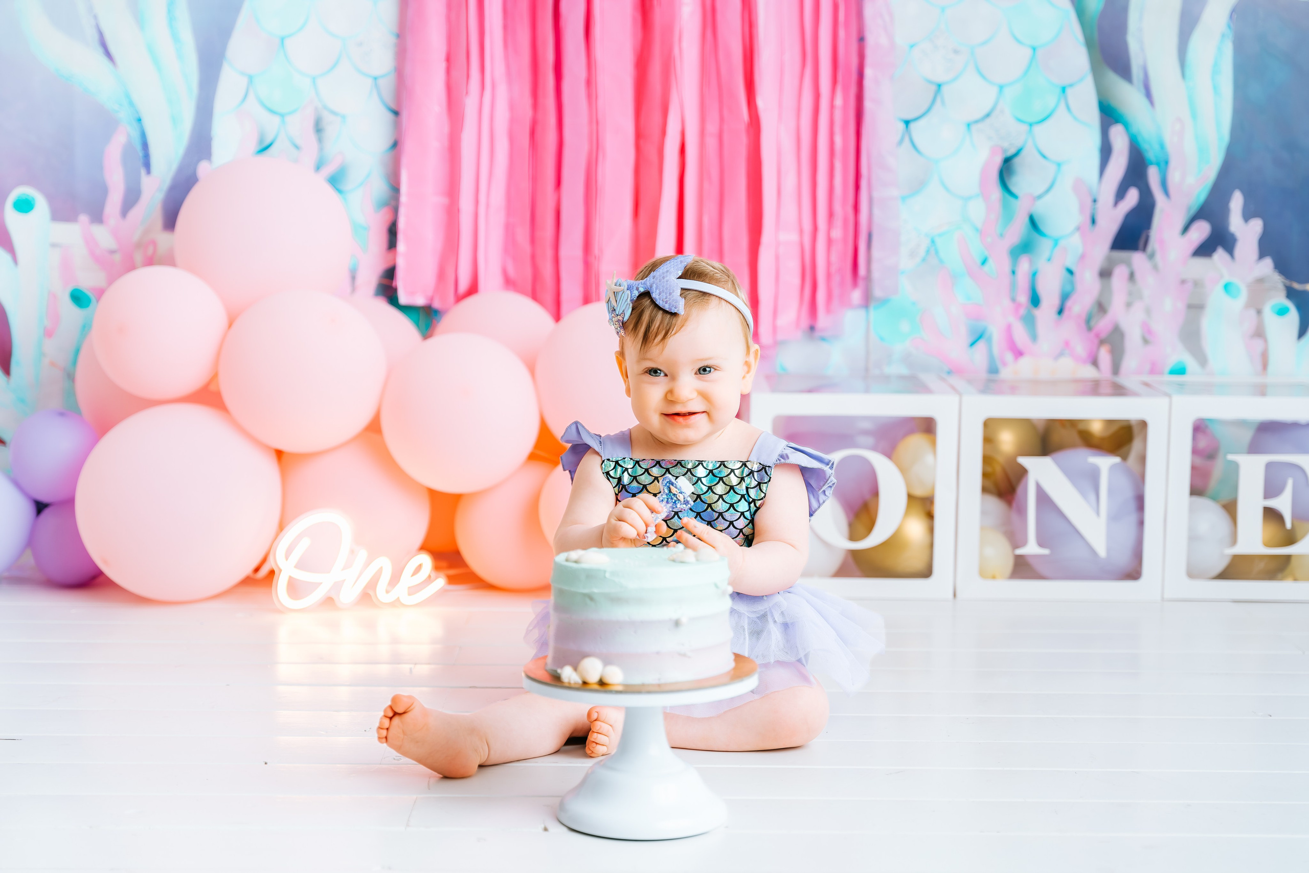 Smash cake. Svitlana Miahka fotografa a Genova