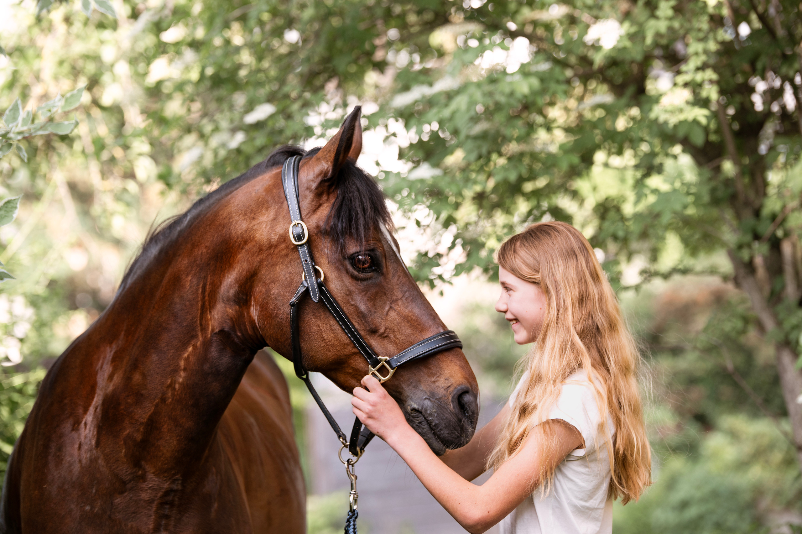 Tierfotografie und Familienfotografie in der Hallertau