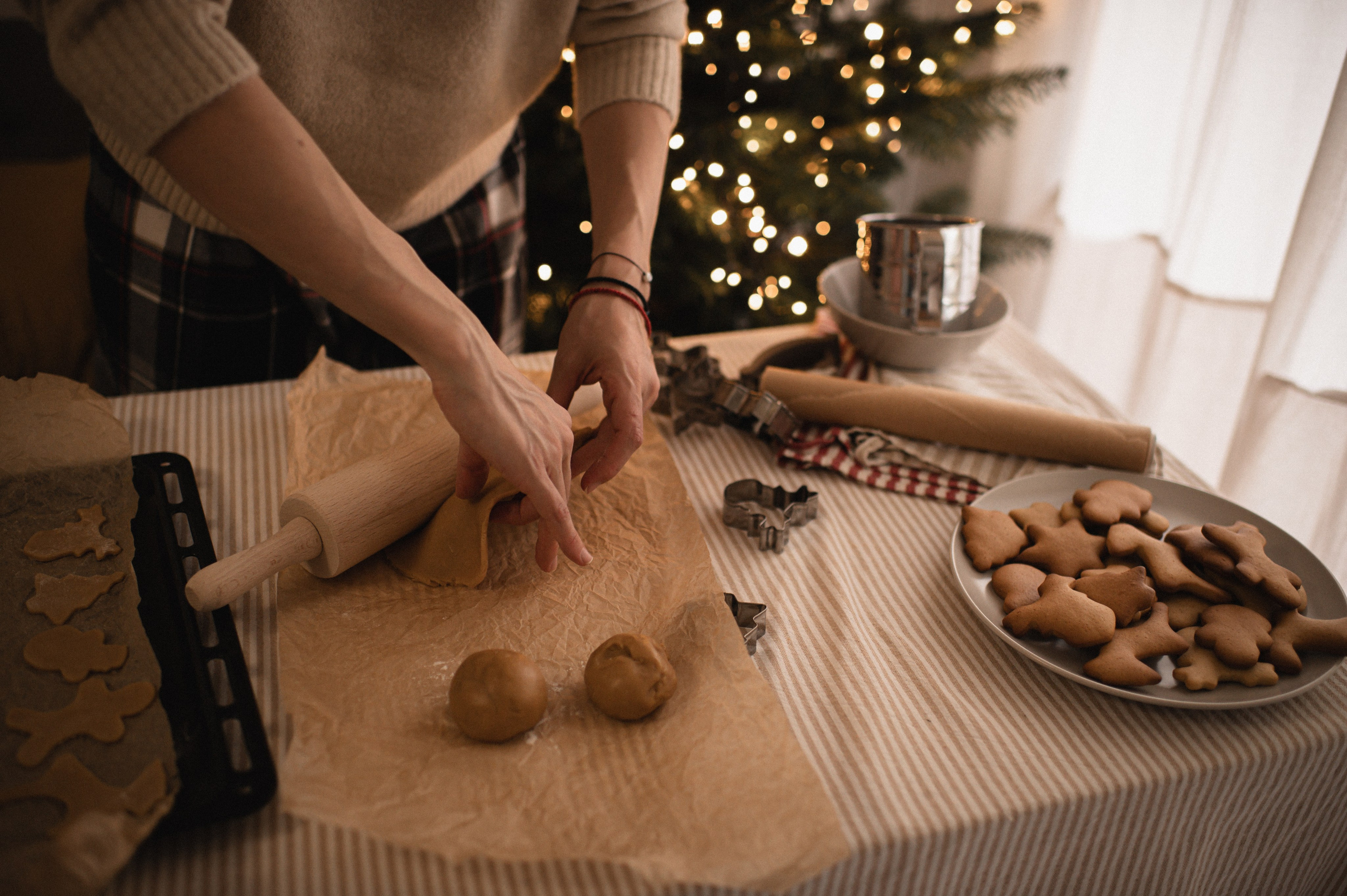 First Christmas. Family, children, portrait, and event photography in Thessaloniki