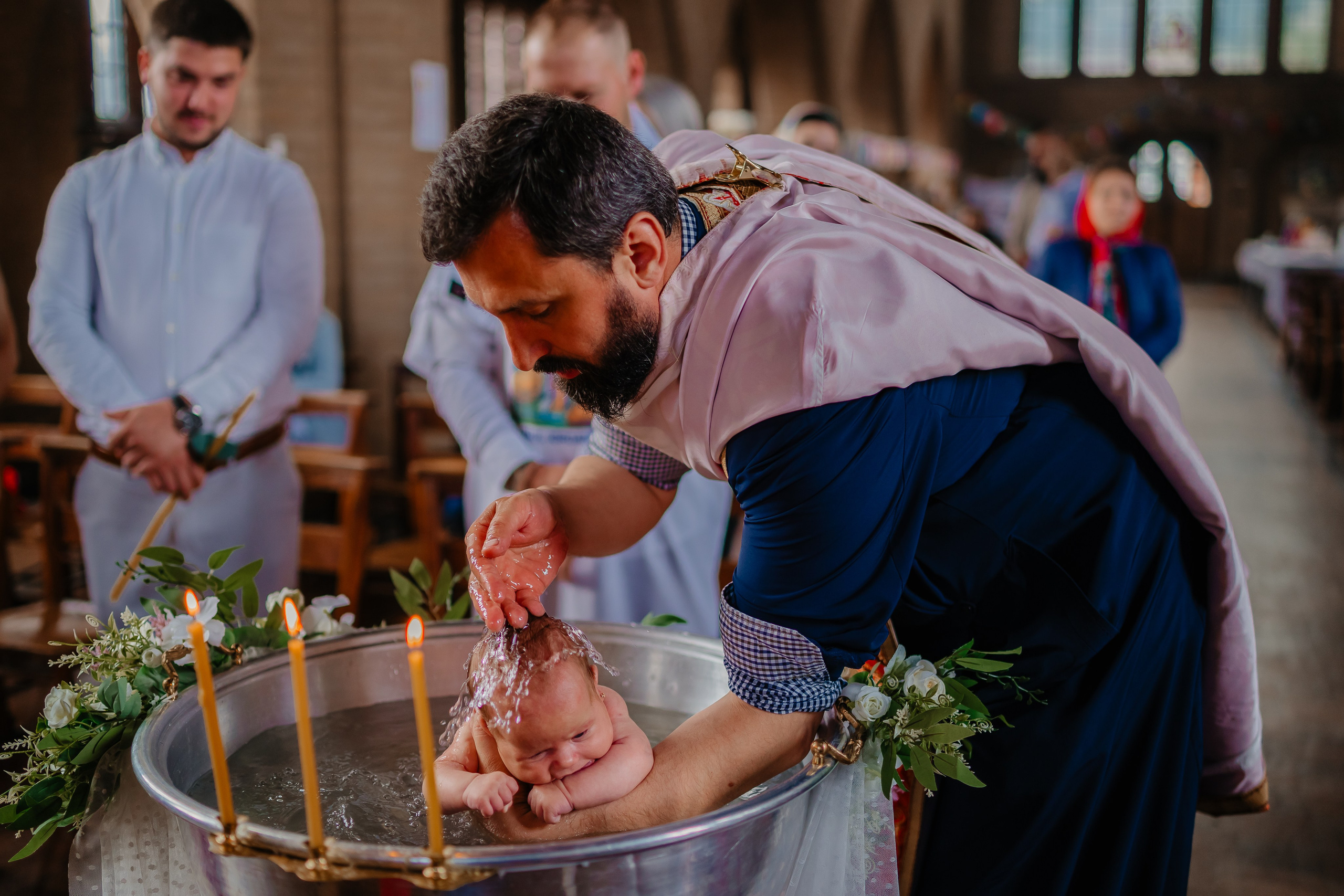 Double Christening Photography | Father & Daughter Baptism — Marian V. Munteanu. Photographer Family Wedding Event London and World wide Marian V Munte