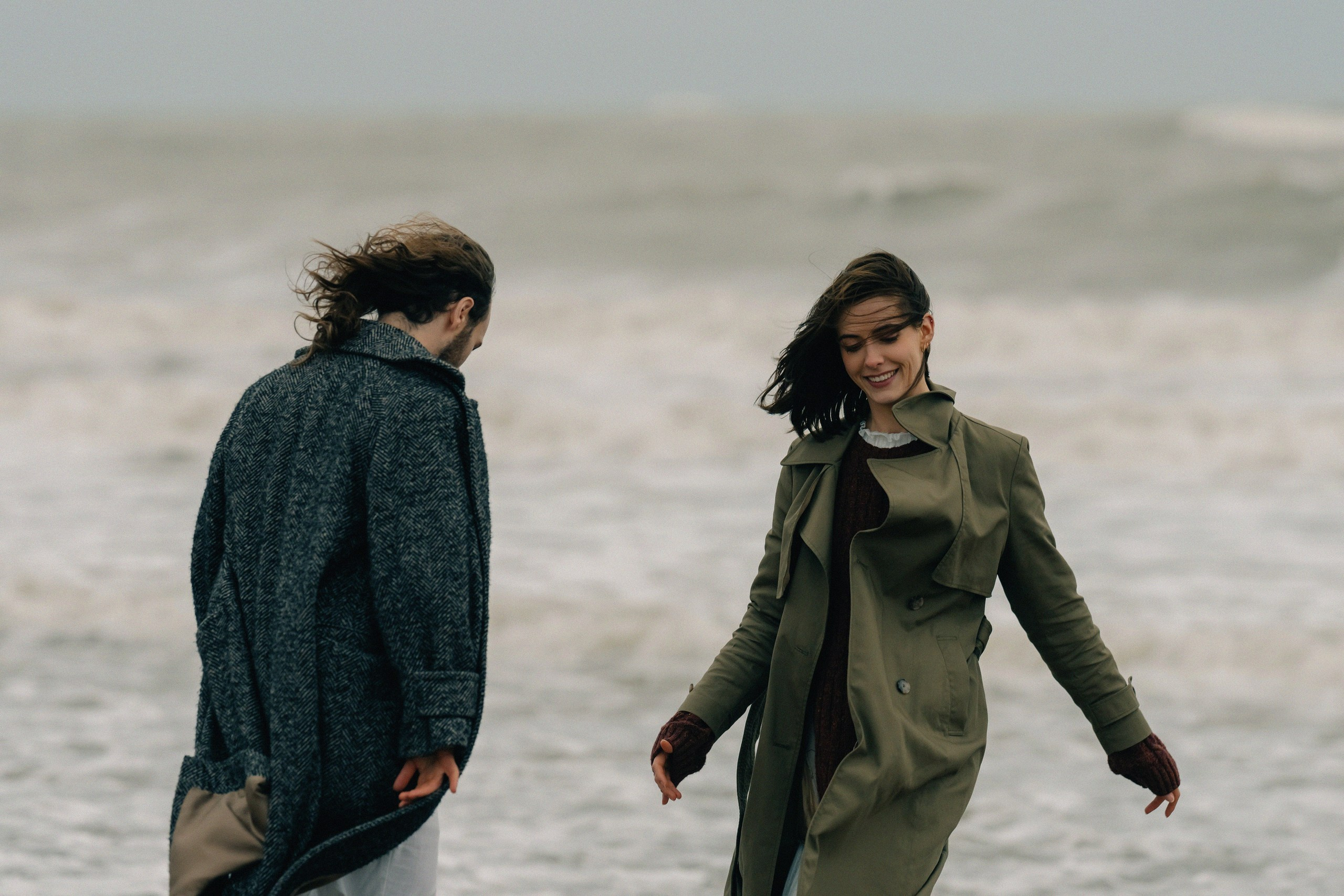 Engagement session in Seven Sisters. London portrait and family photographer