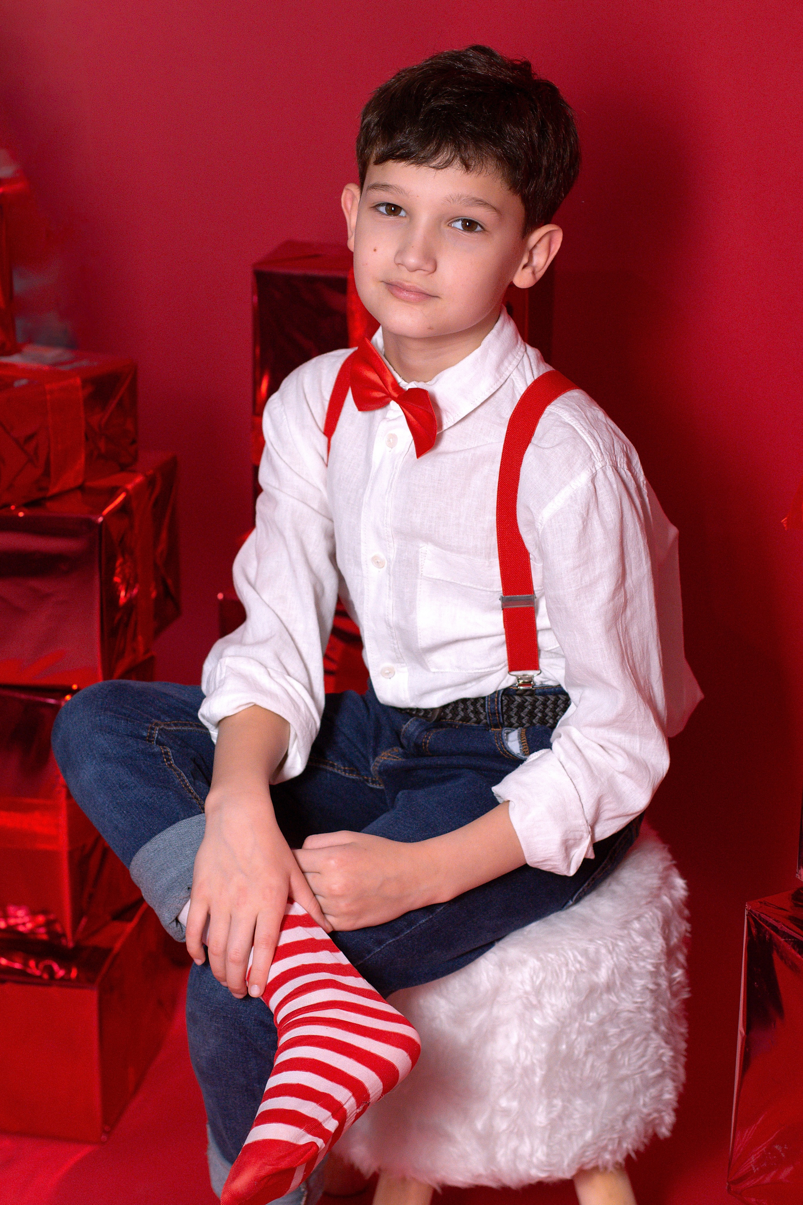 Новый год в студии. Детский и семейный фотограф в г. Бельцы