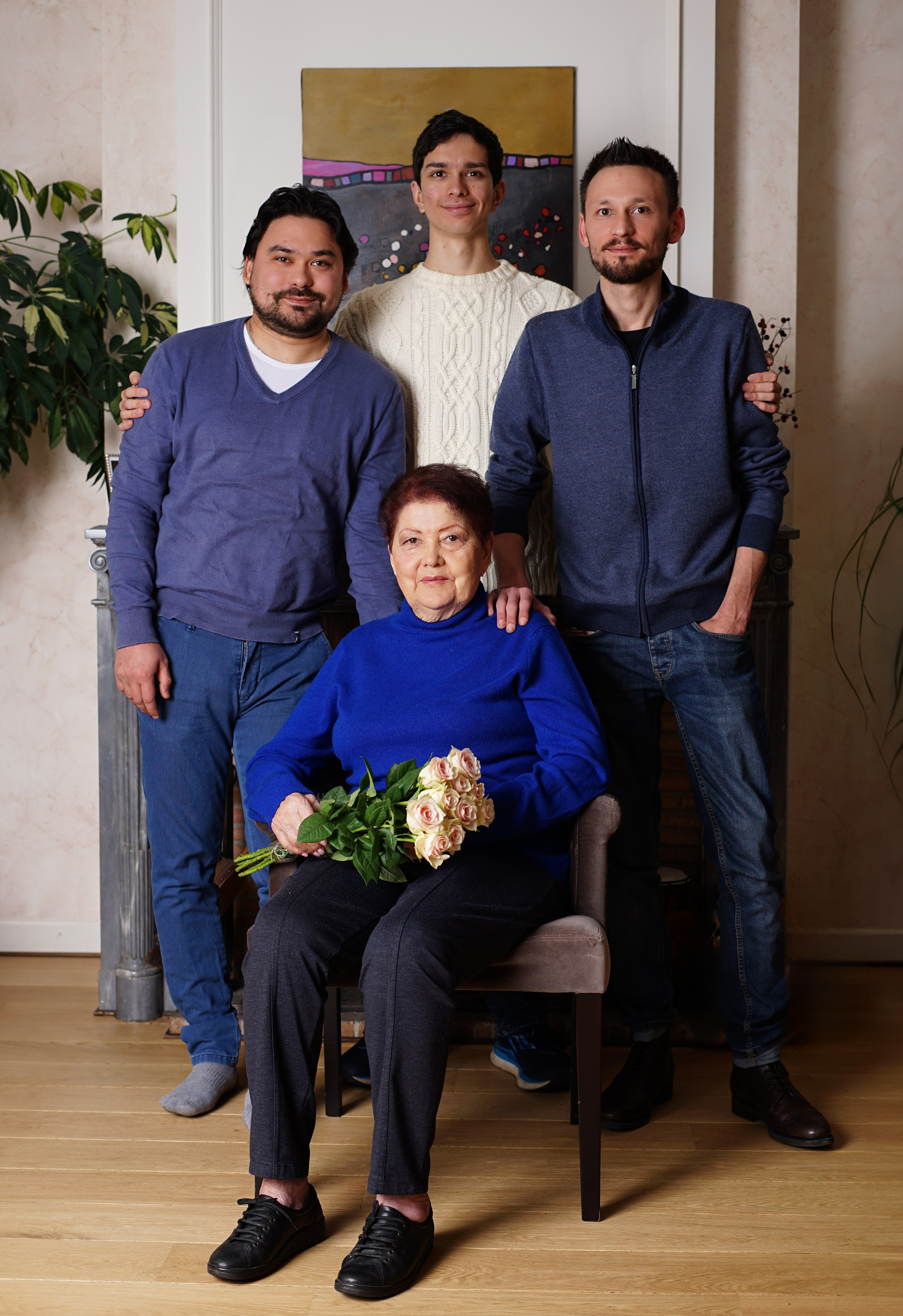 Edouard et sa famille. Petit trésor photos de famille, grossesse et nouveau-né à Roanne