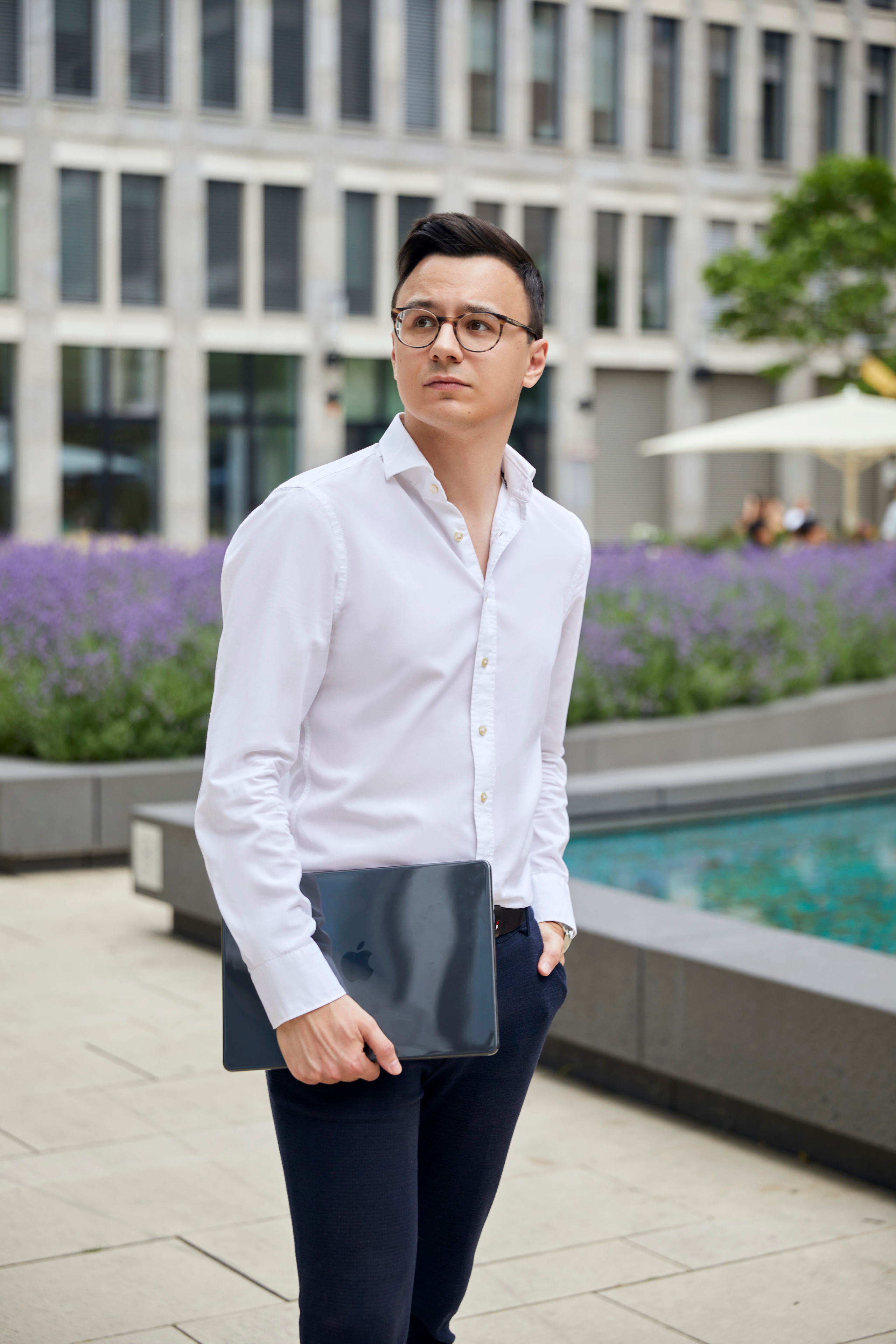 Business portrait in Frankfurt am Main. Photographer in Frankfurt Evgeniia Dubrov