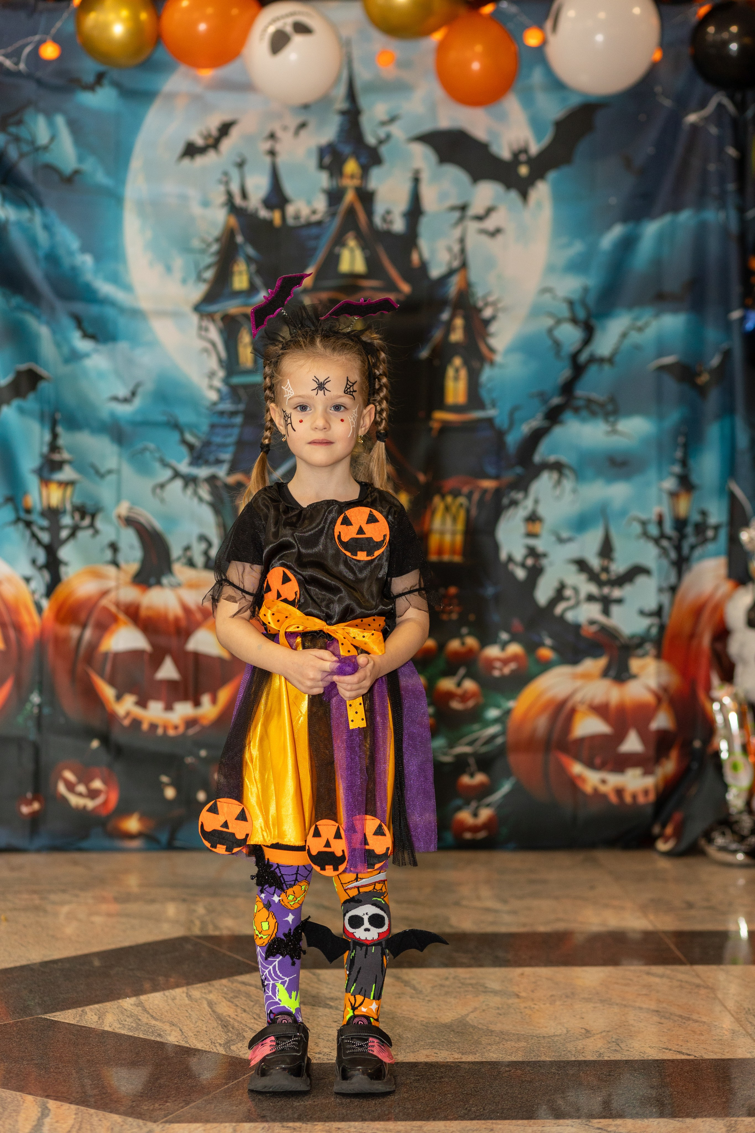 Leo dance studio Helloween 2025. Семейный и детский фотограф в Варшаве Мила Бобровская