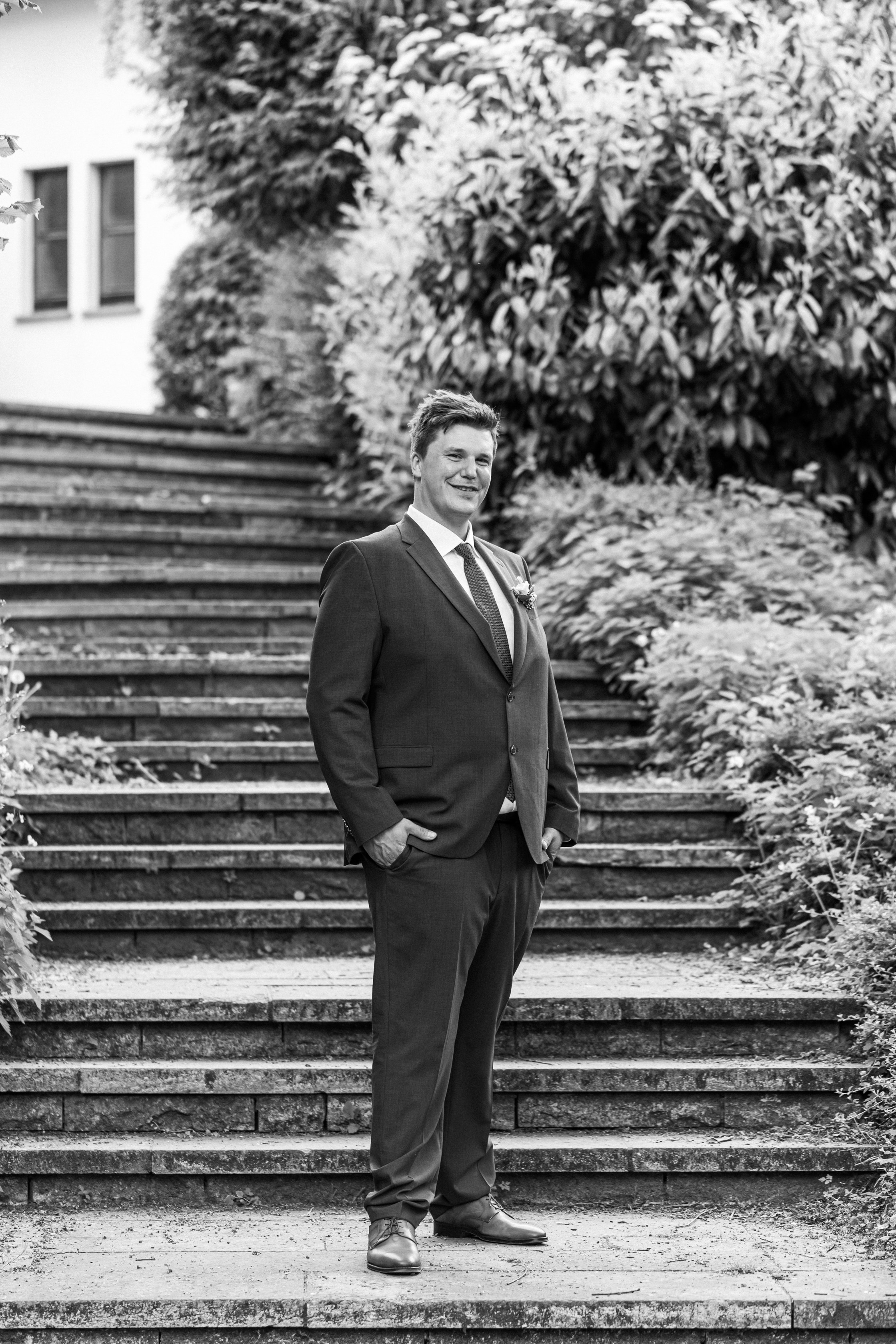 Kirchliche Trauung in Oerlinghausen. Hochzeitfotograf in Bielefeld