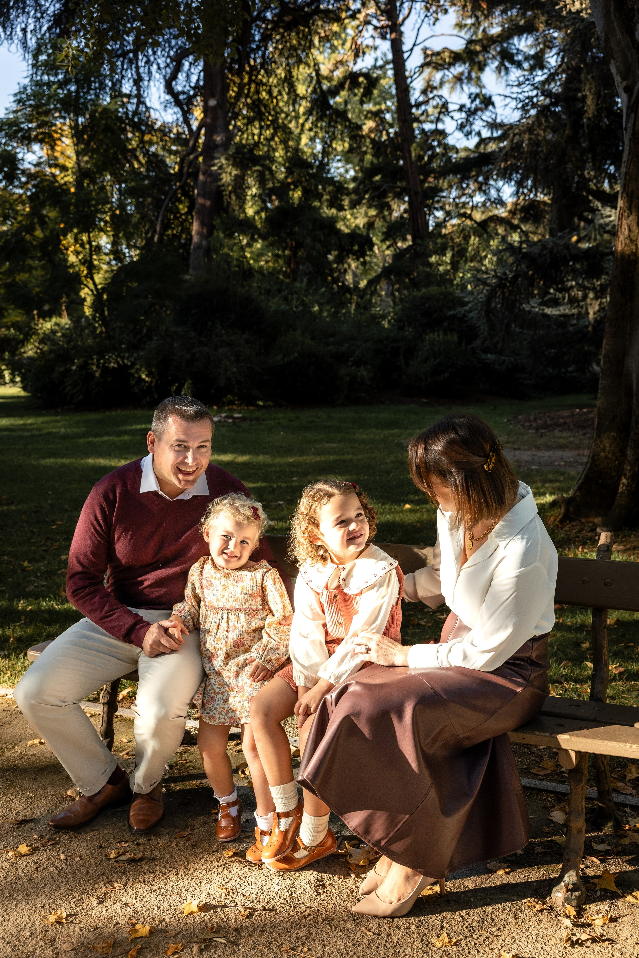 Autumn Family photoshoot in Toulouse. Jardin des Plantes. Евгения Смирнова — фотограф в Тулузе и юго-западной Франции
