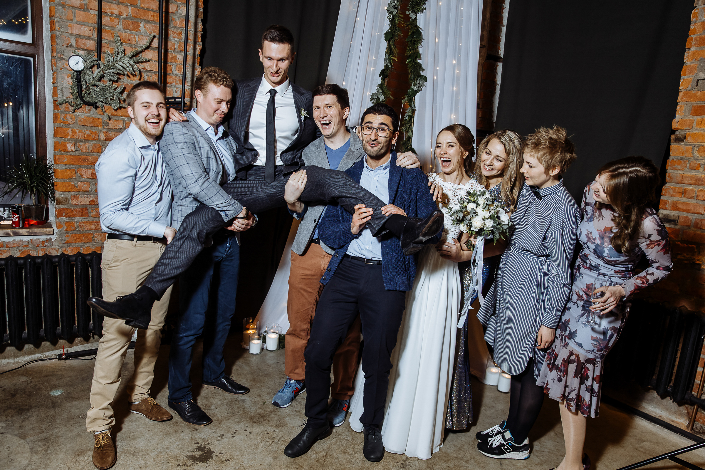 Friends portrait, by Tanya Bogdan, Dartmouth wedding photography.  