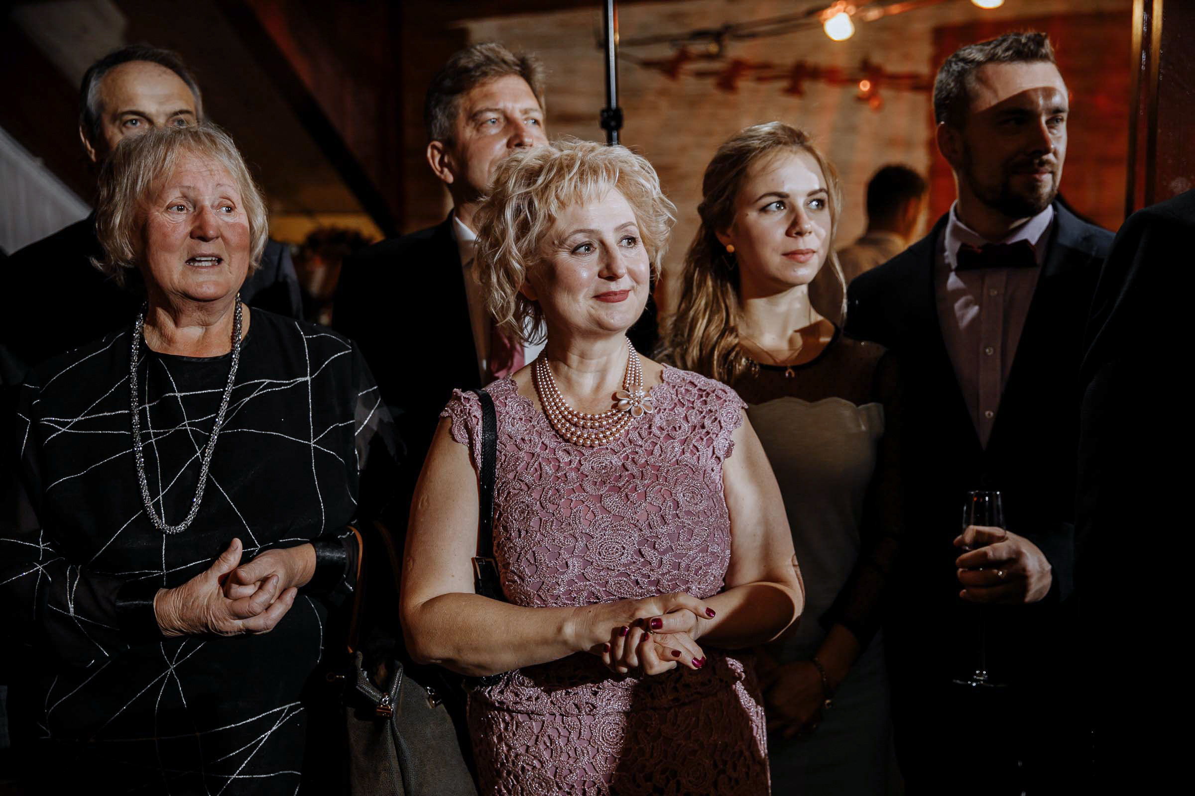 Guests in ceremony venue, by Tanya Bodgan, Bude wedding photographer.  