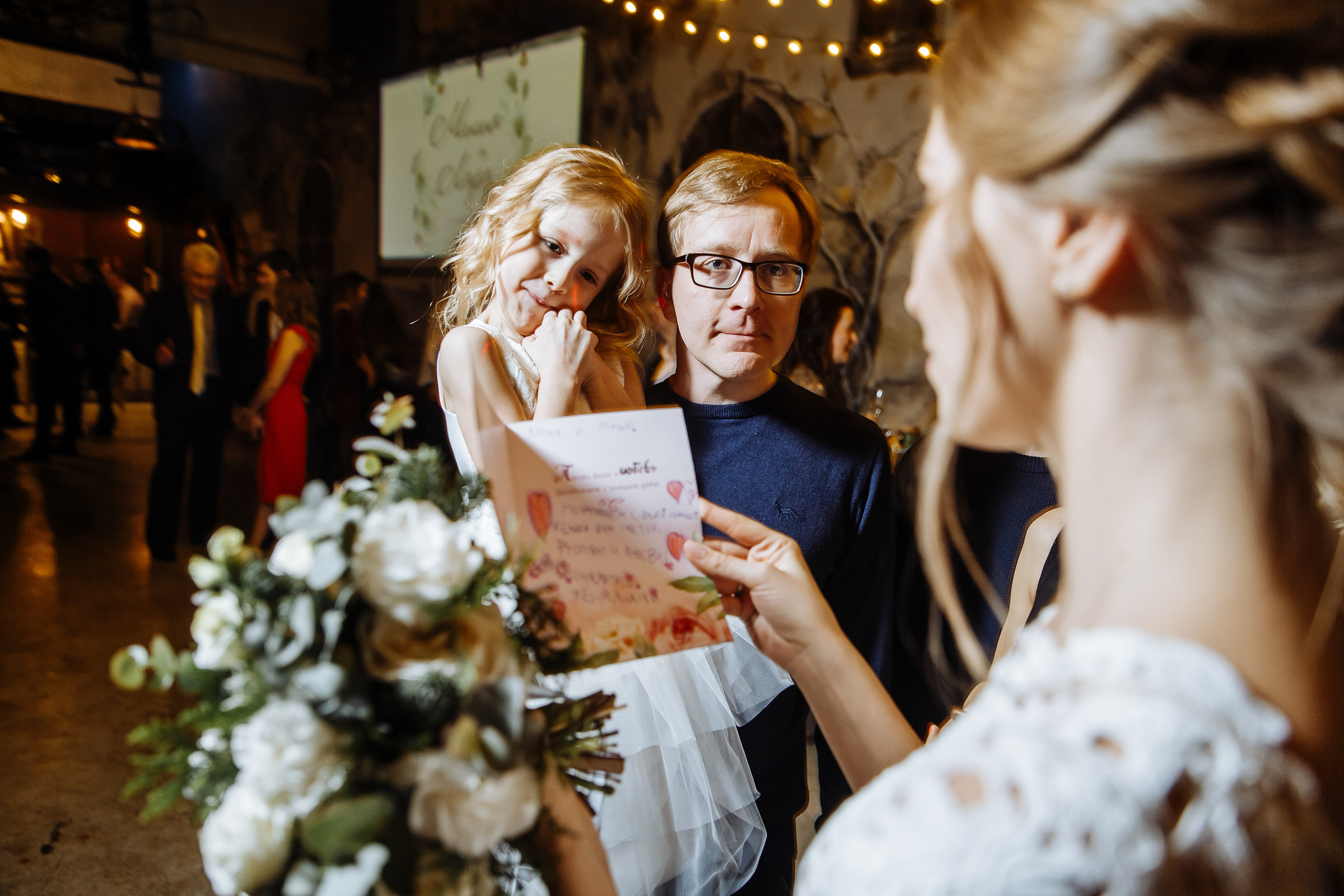 Letter to bride, by Tanya Bogdan, Bude wedding photography.  