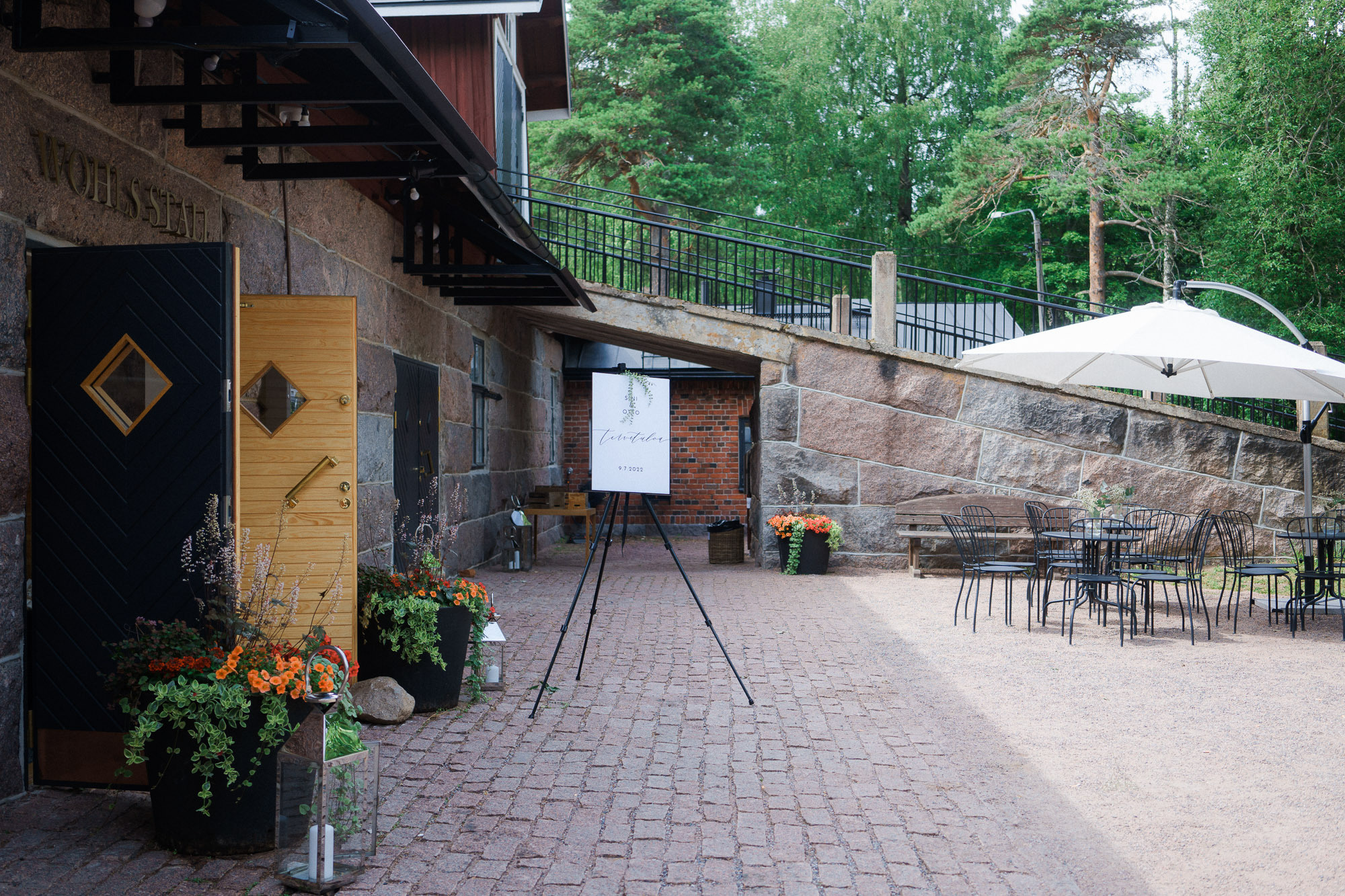 Sini&Otto, Wohls gård, hääkuvaaja Kirkkonummi