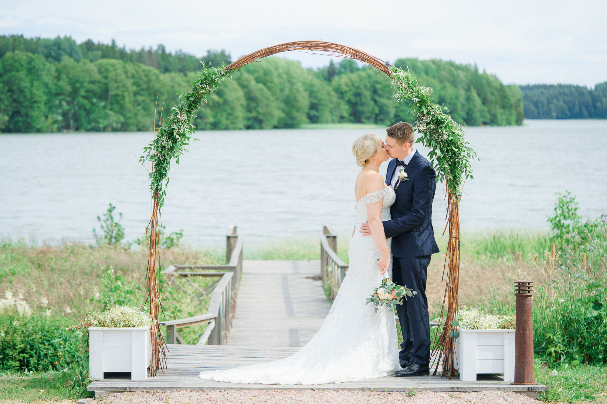 Sini&Otto, Wohls gård, hääkuvaaja Kirkkonummi