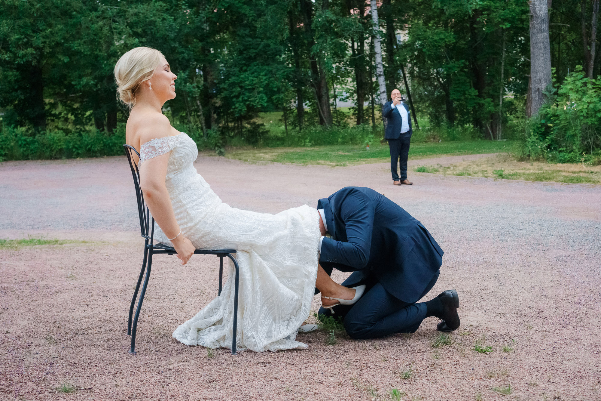 Sini&Otto, Wohls gård, hääkuvaaja Kirkkonummi