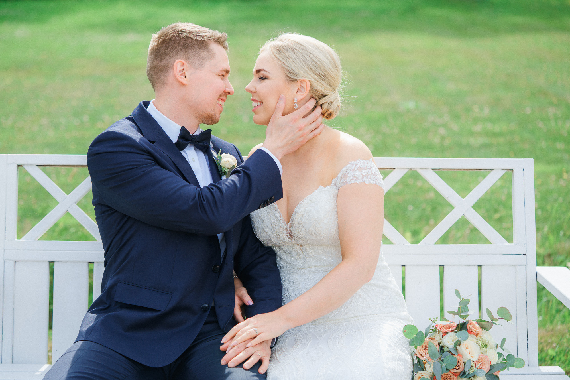 Sini&Otto, Wohls gård, hääkuvaaja Kirkkonummi